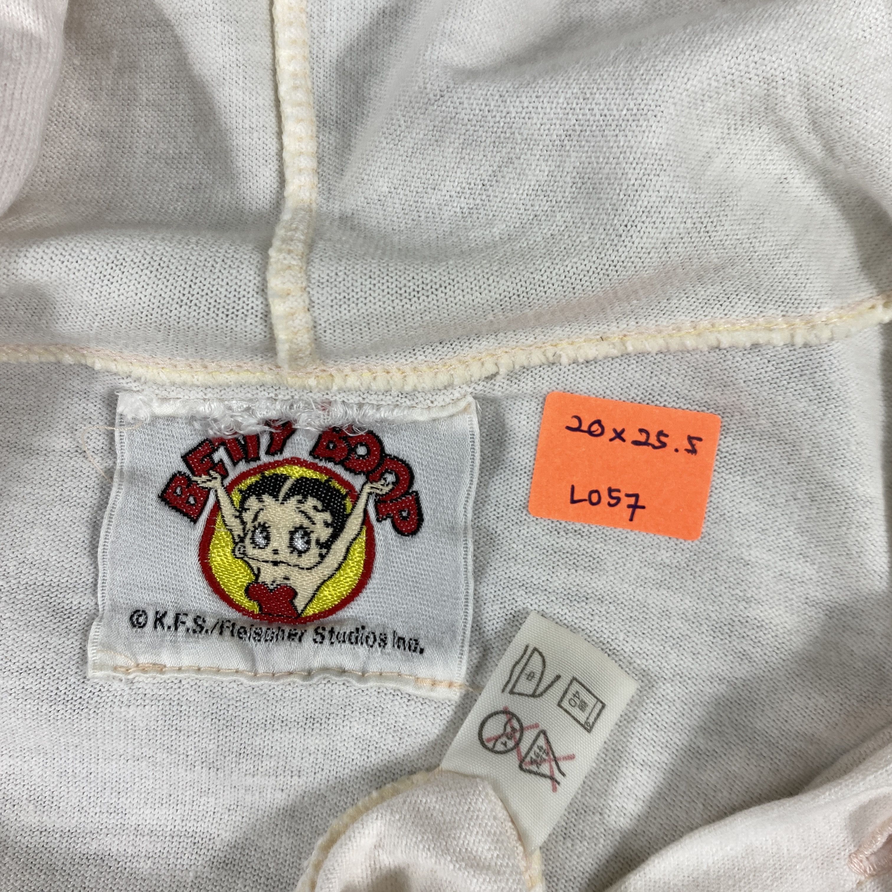 Cartoon Network Vintage Betty Boop Shirt Hoodie - L057 Size US M / EU 48-50 / 2 - 3 Thumbnail