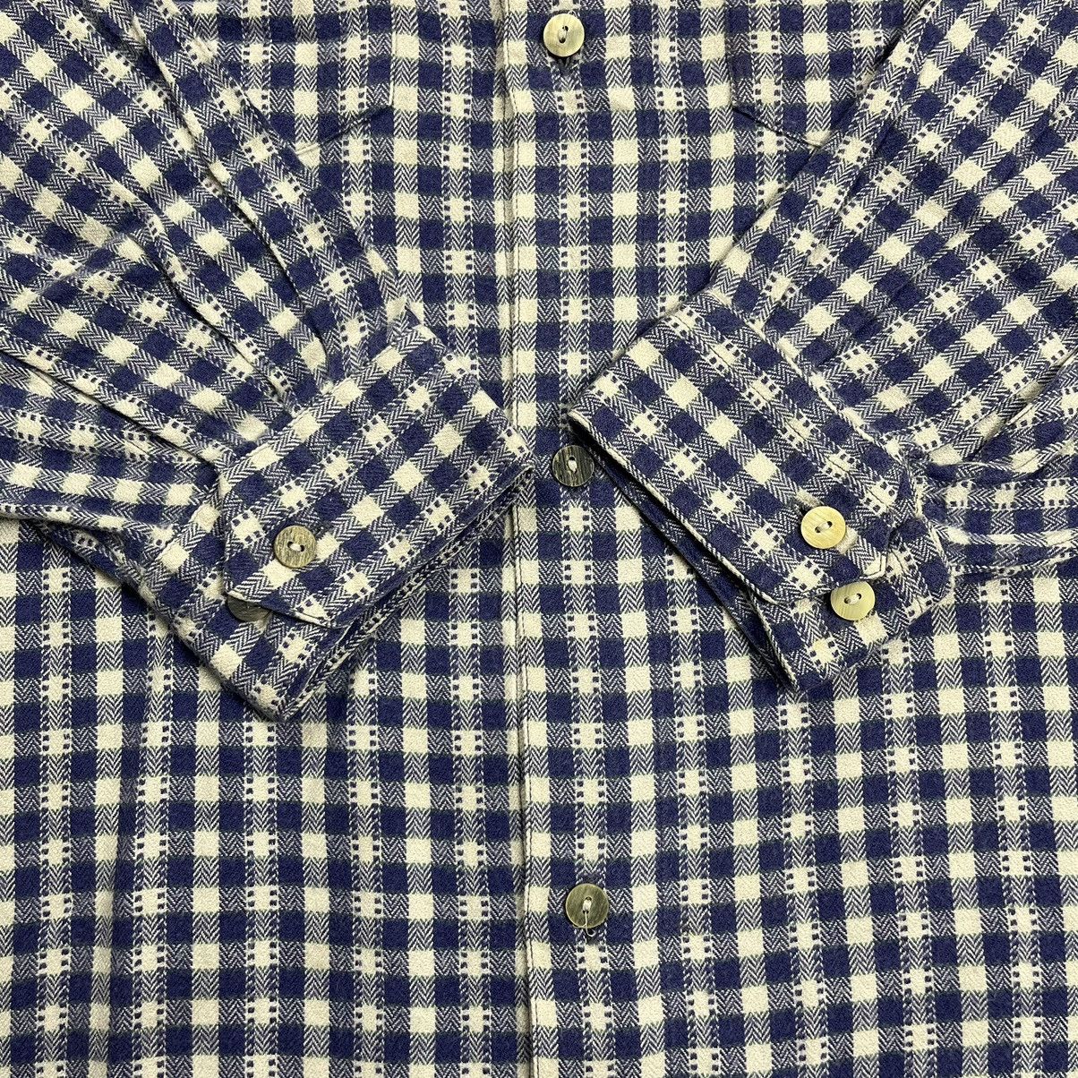 Issey Miyake × Japanese Brand Archive Vintage 80s Issey Miyake Men flannel shirt Size US M / EU 48-50 / 2 - 5 Thumbnail