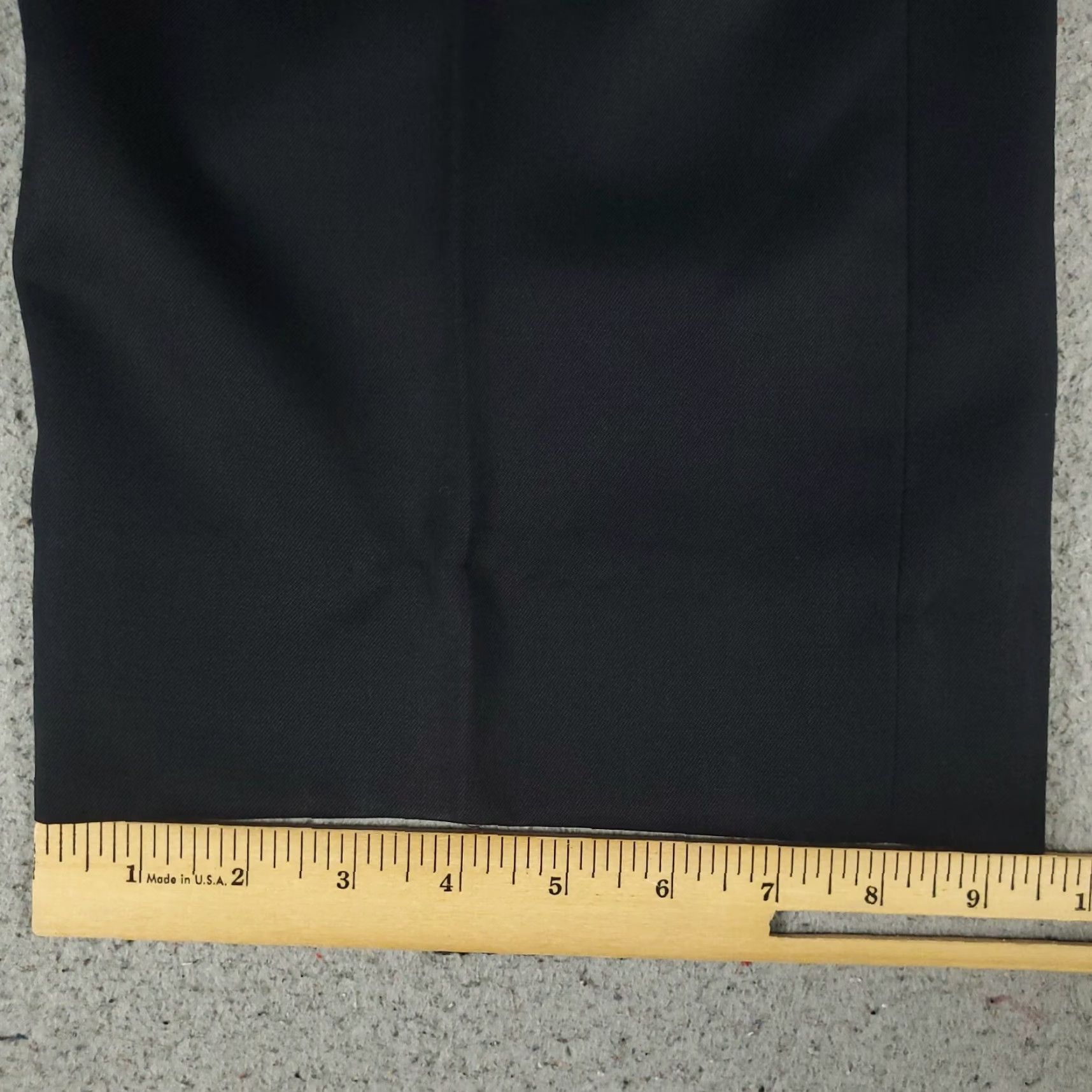 Zanella Zanella Dress Pants Mens 36x30 Black Pleated Trousers Regular Fit Size US 36 / EU 52 - 6 Thumbnail