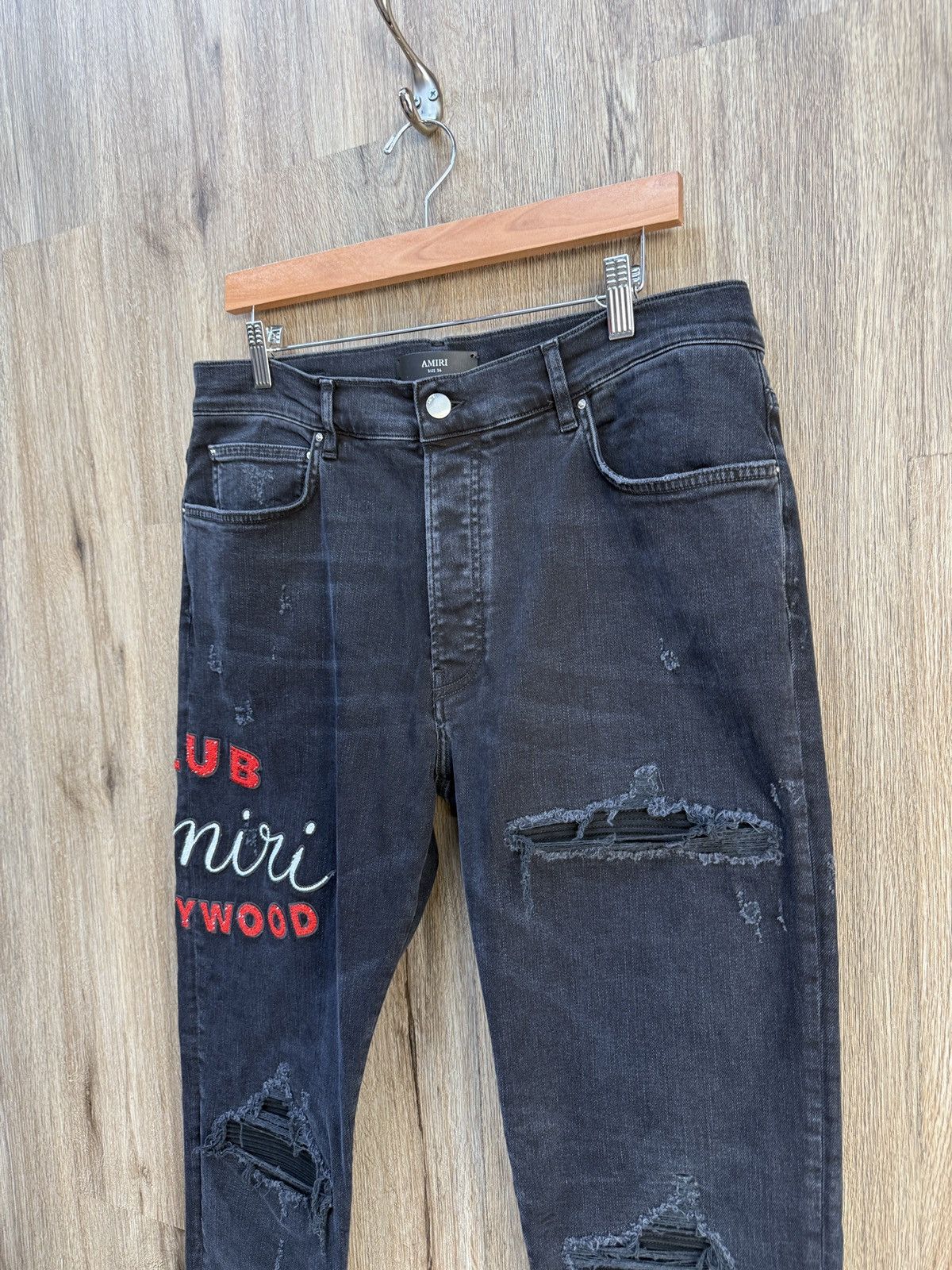 Amiri Amiri Club Hollywood Denim Jeans Size US 36 / EU 52 - 4 Thumbnail