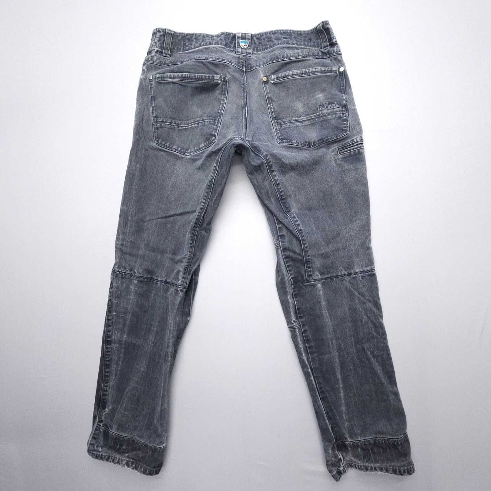 Vintage Kuhl Rydr Pants Mens 33 x 32 Patina Dye Gray Heavyweight Workwear Canvas Size US 33 - 2 Thumbnail