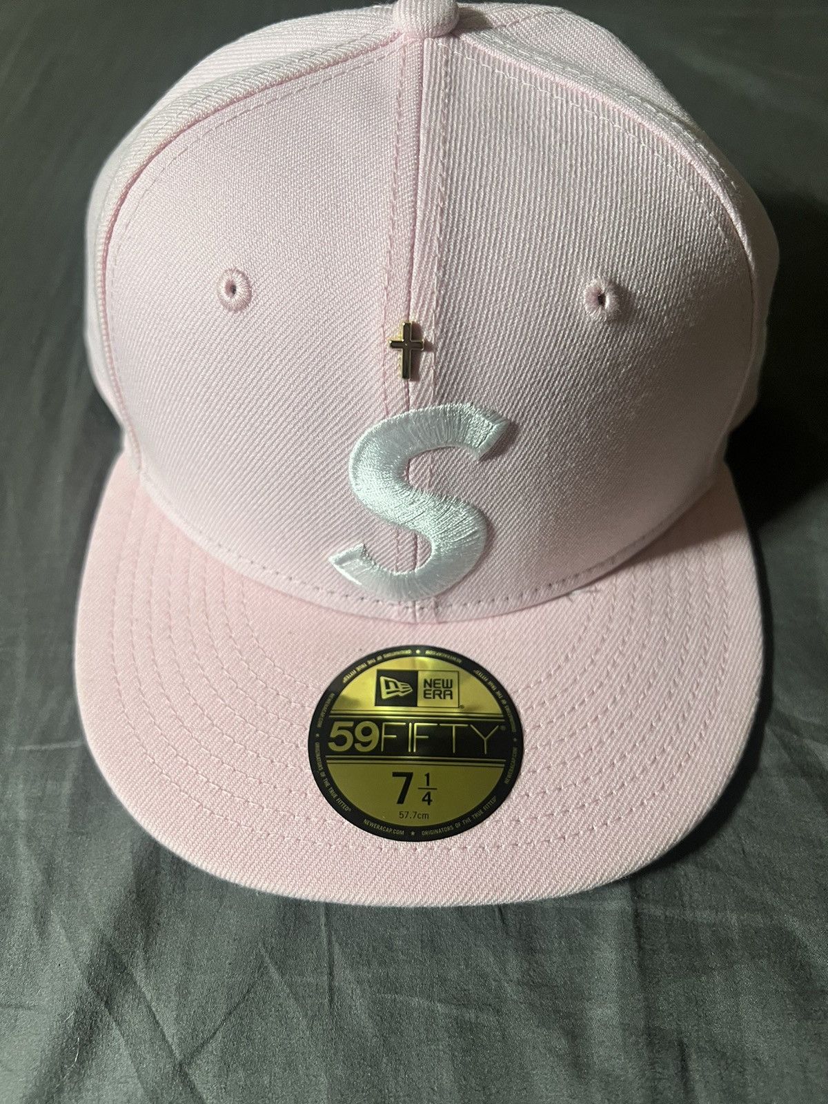 Supreme Supreme Gold Cross S Hat | Grailed