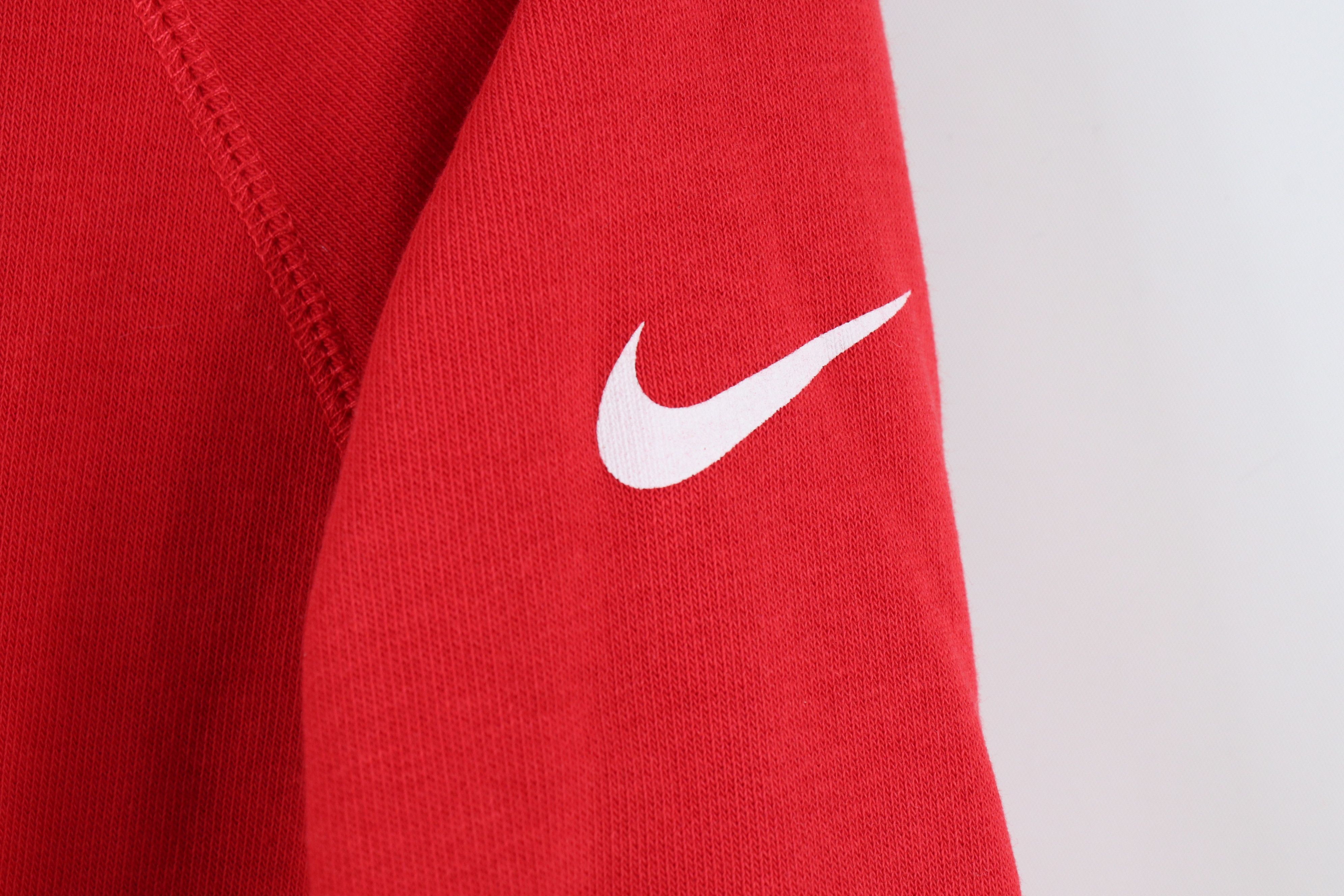 Nike × Vintage Nike Out Ohio State University Funnel Neck Hoodie Sweatshirt Size S / US 4 / IT 40 - 4 Thumbnail