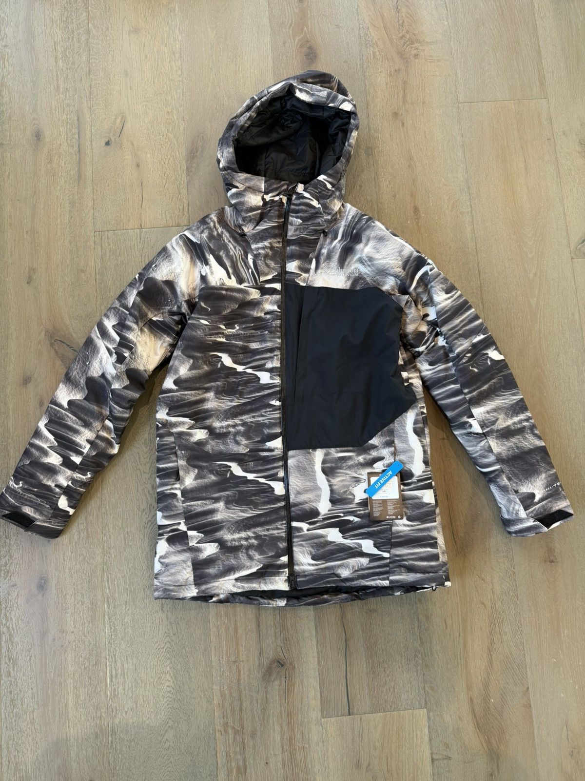 Columbia Columbia Checker Patchwork Jacket - Brown japan release 