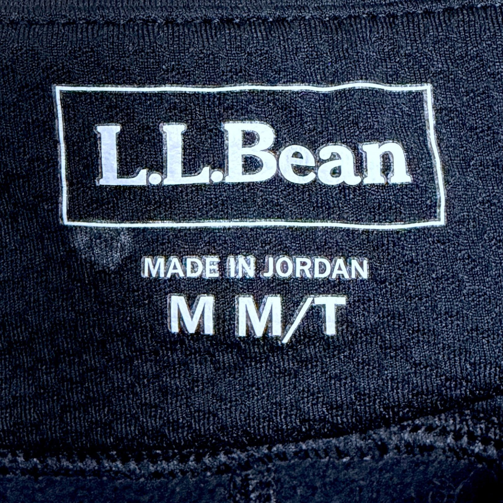 L.L. Bean LL Bean Women Black Primaloft Fleece Lined Leggings Med Tall Size 31" - 7 Thumbnail