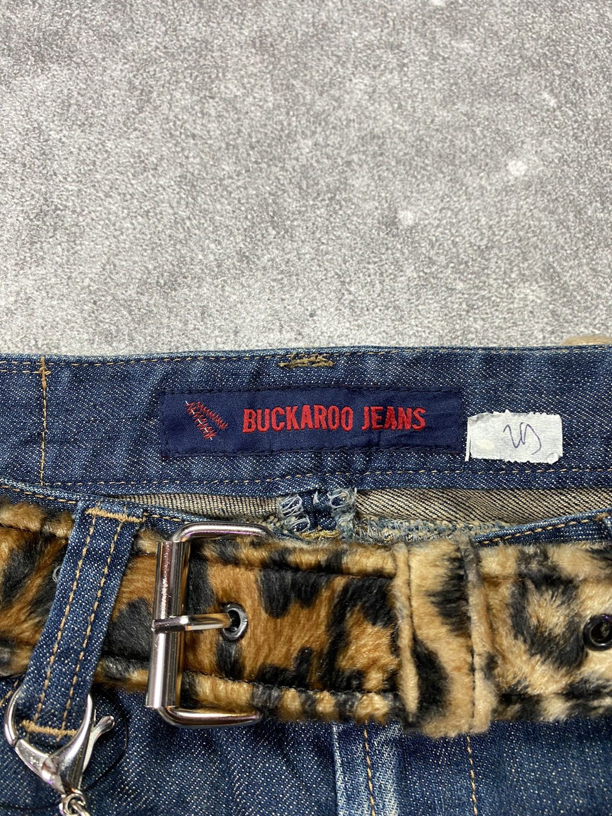 Japanese Brand 2000s Buckaro Super Flared Jean Size US 29 - 5 Thumbnail