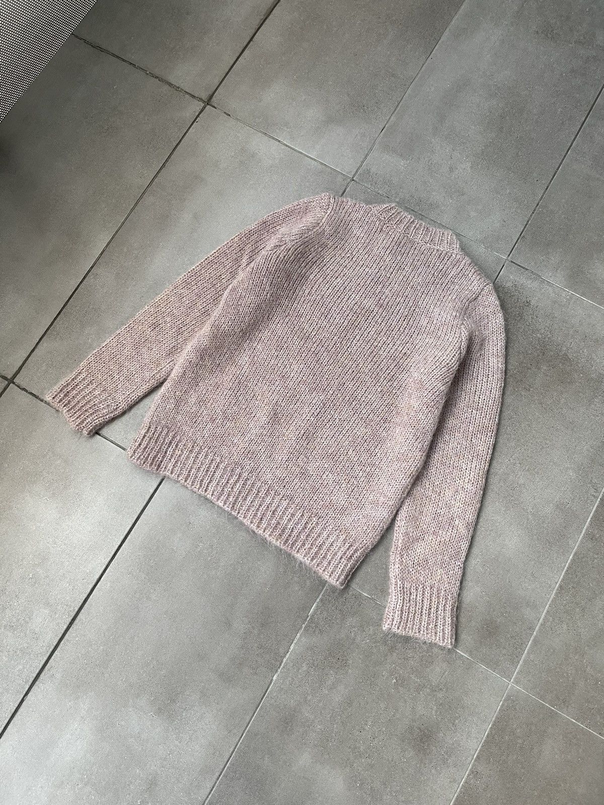 Raf Simons !DS! AW22/23 Raf Simons Roundneck Pink Mohair Sweater Size US S / EU 44-46 / 1 - 12 Thumbnail