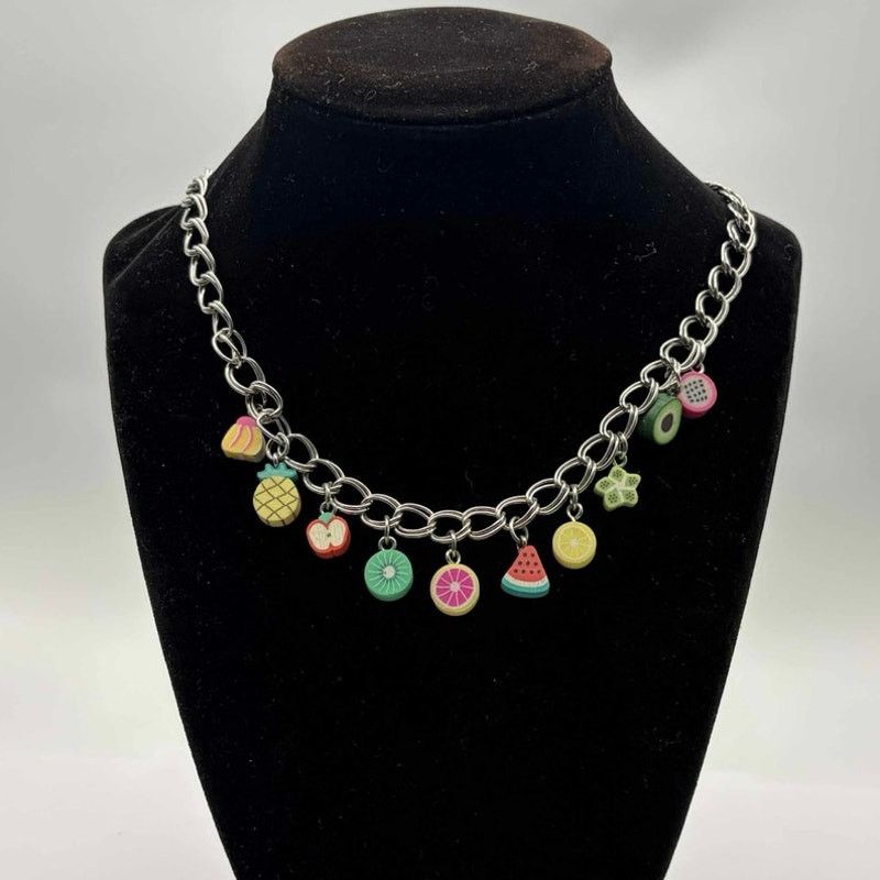 Other Silver Fruit Necklace Size ONE SIZE - 2 Thumbnail