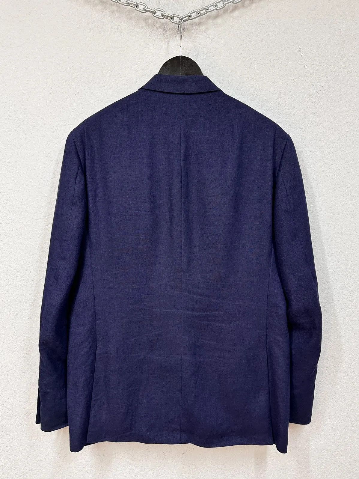 Ralph Lauren Polo Ralph Lauren Linen Blazer RRL Jacket Purple Lable Size US L / EU 52-54 / 3 - 12 Thumbnail