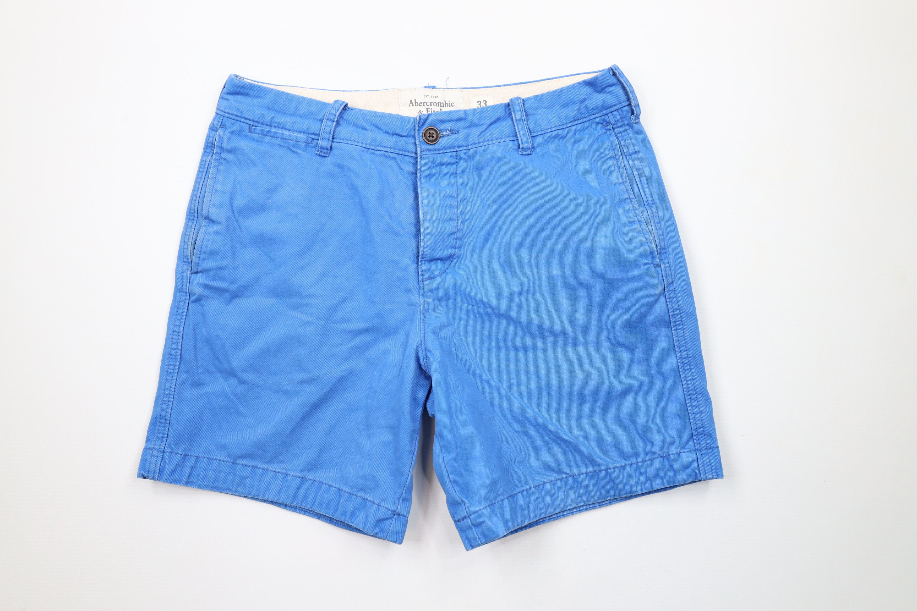 Abercrombie & Fitch × Vintage Vintage Abercrombie & Fitch Heavyweight Button Chino Shorts Size US 33 - 1 Thumbnail