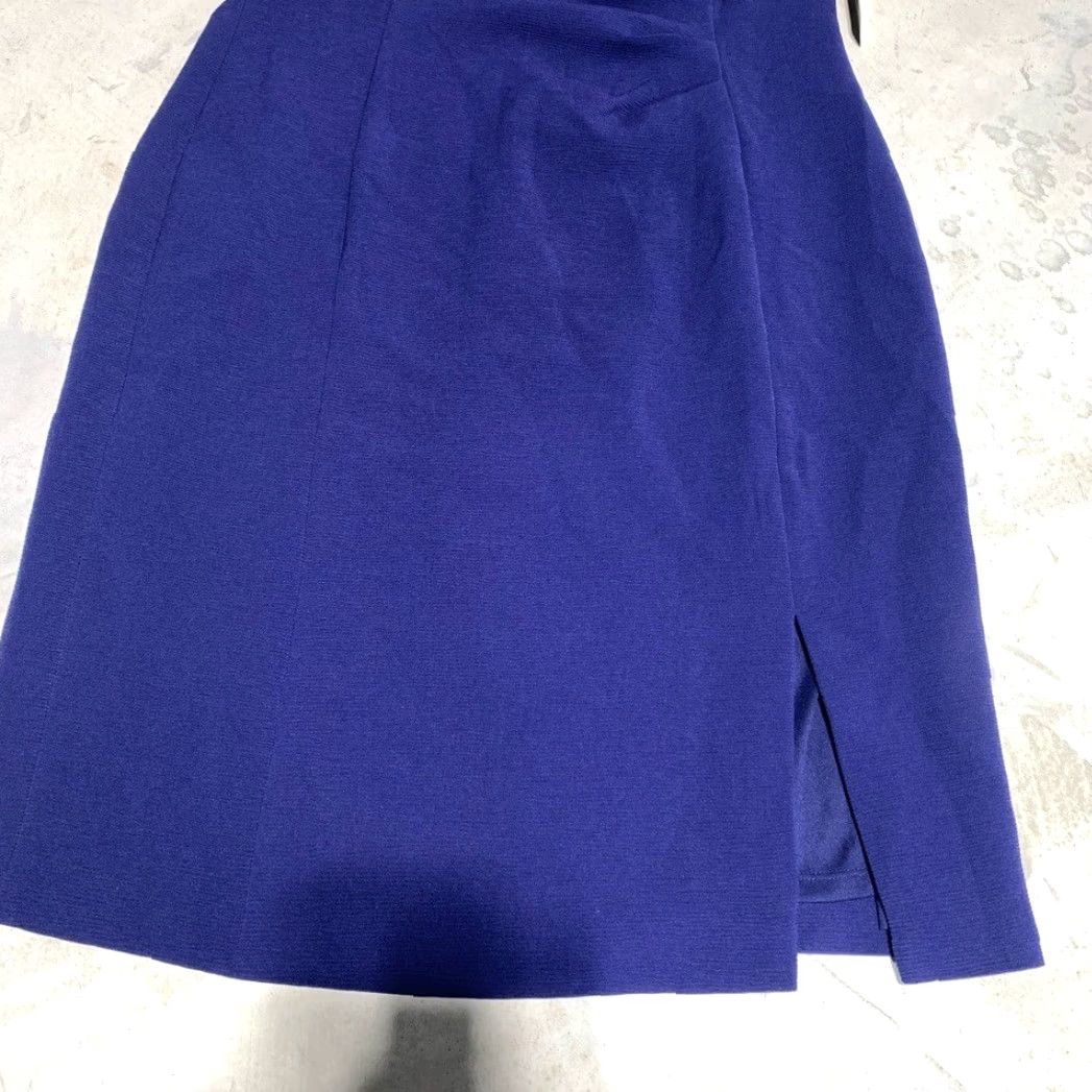 Ralph Lauren Lauren Ralph Lauren Dress Blue 16W NWT Short Women Plus Dress Size XXL / US 16-18 / IT 52-54 - 2 Thumbnail