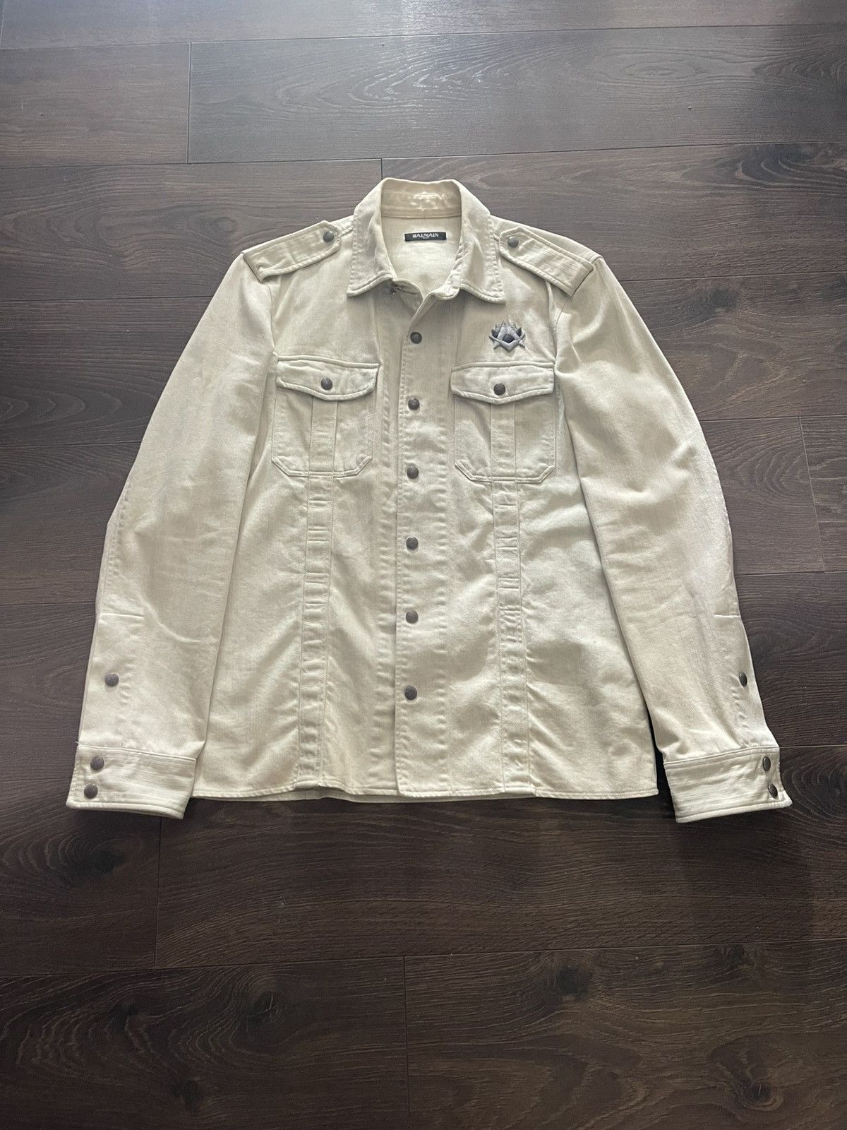Balmain Balmain Decarnin Era Denim Jacket Size US M / EU 48-50 / 2 - 1 Thumbnail