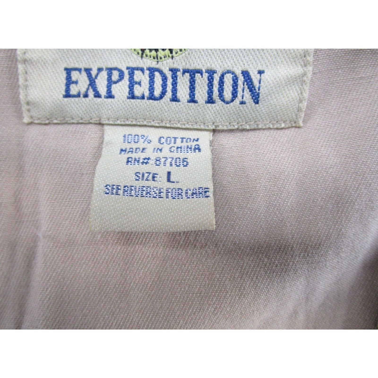 Vintage Expeditions Outdoor Men's Beige Utility Cargo Vest 100% Cotton Large Size US L / EU 52-54 / 3 - 3 Thumbnail