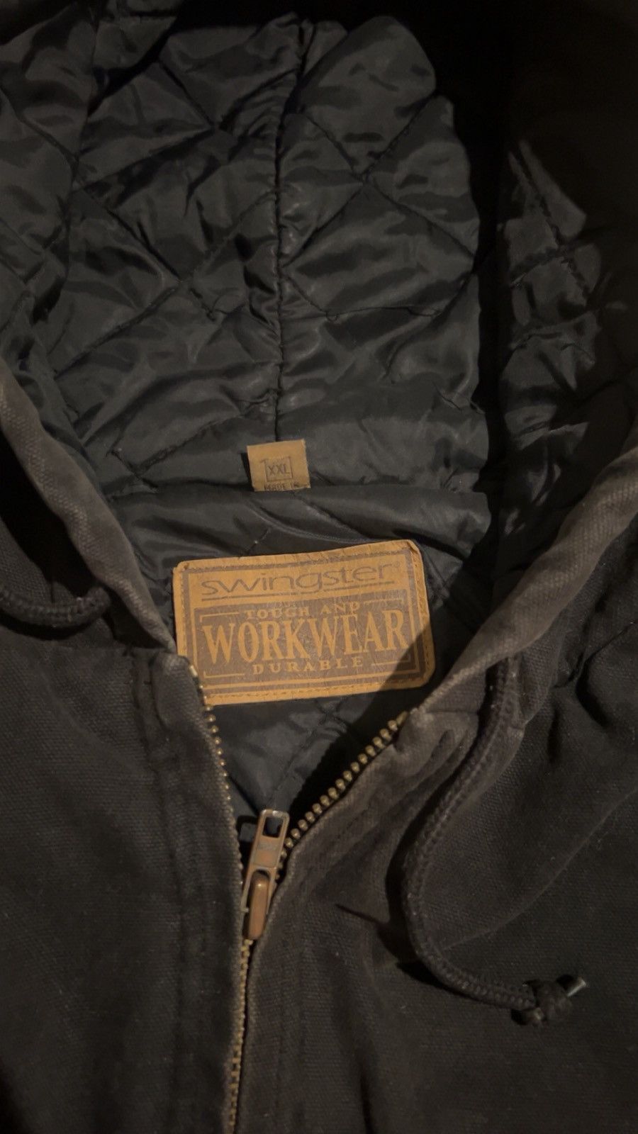 Swingster Black Snap On work jacket Size US XXL / EU 58 / 5 - 3 Thumbnail
