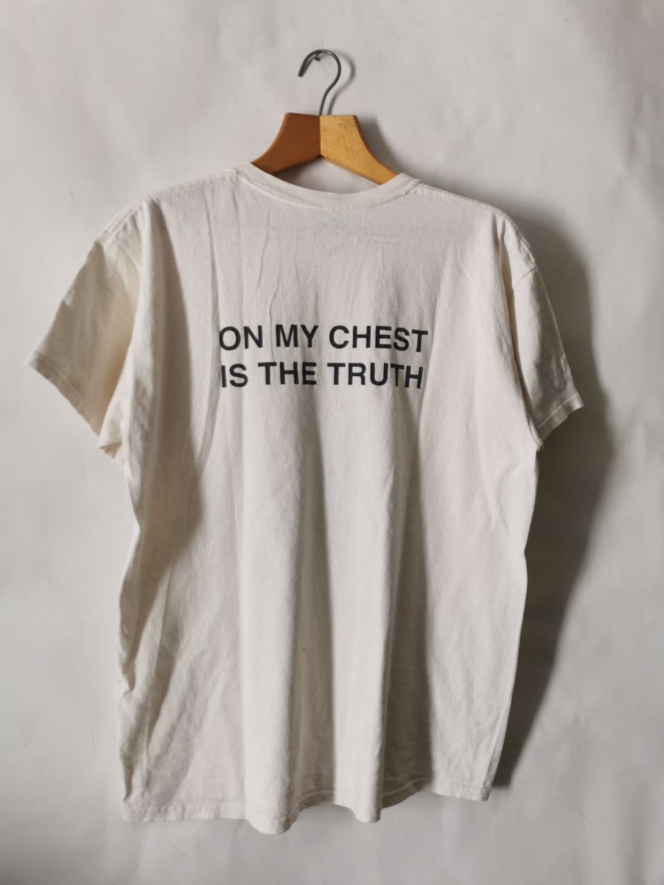 Vintage Vintage Grail Archive George Brecht On My Back Paradox tee Size US M / EU 48-50 / 2 - 2 Thumbnail