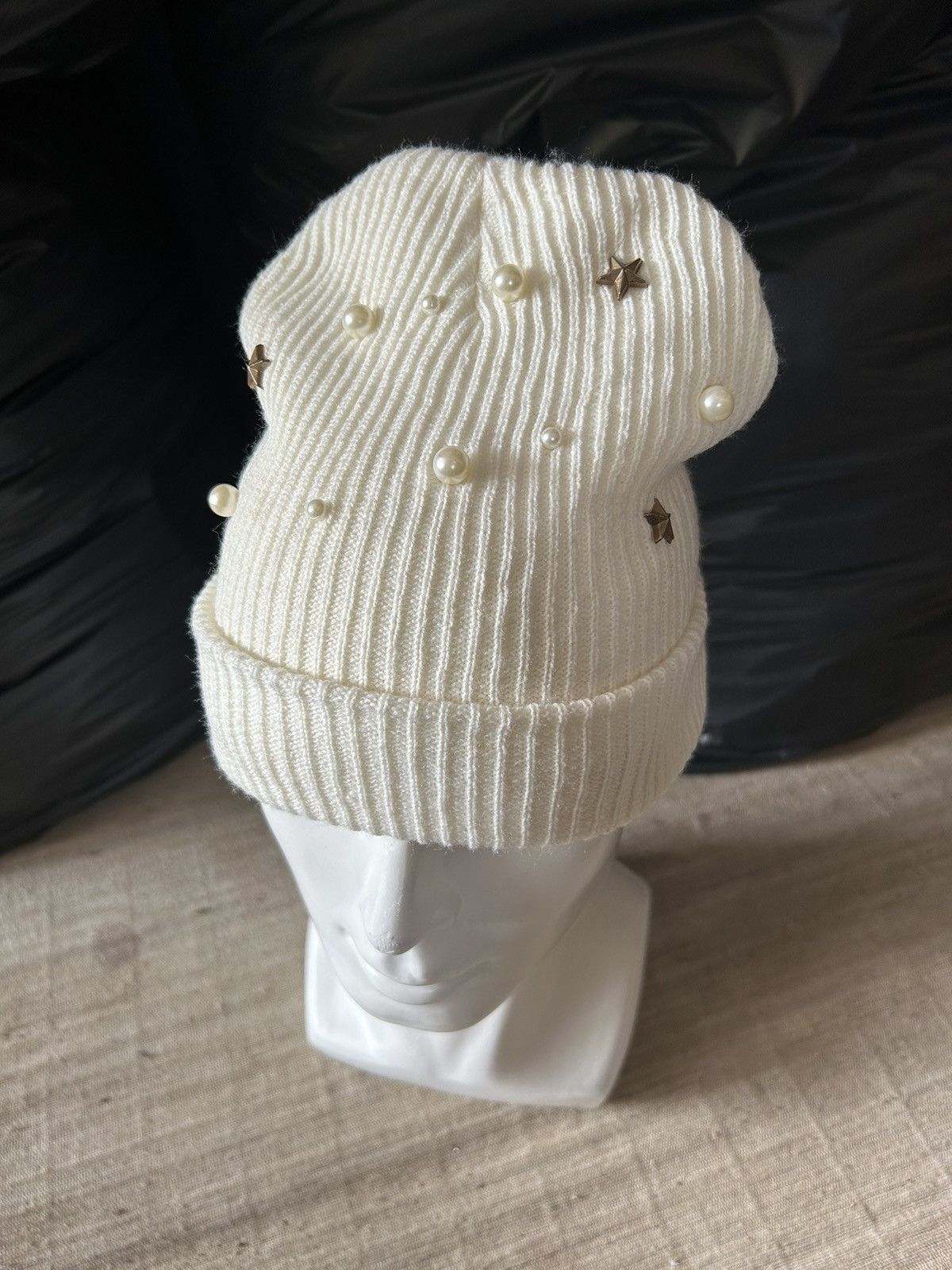 Japanese Brand × Kapital × Vintage Punk Bondage Style Japanese Rare Beanie Hats 🎌☠️ Size ONE SIZE - 4 Thumbnail