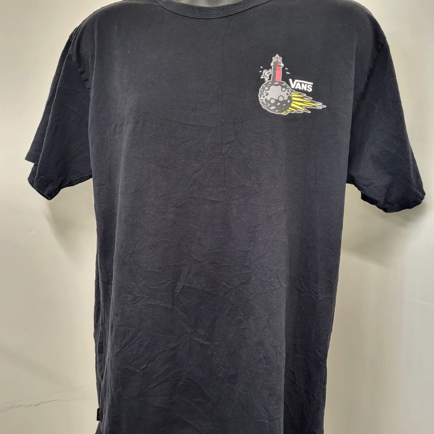 Vans Vans Zion Wright Off The Wall T-Shirt Men's Large Black Short Sleeve Skater Graphic Print Vintage No Size US L / EU 52-54 / 3 - 2 Thumbnail