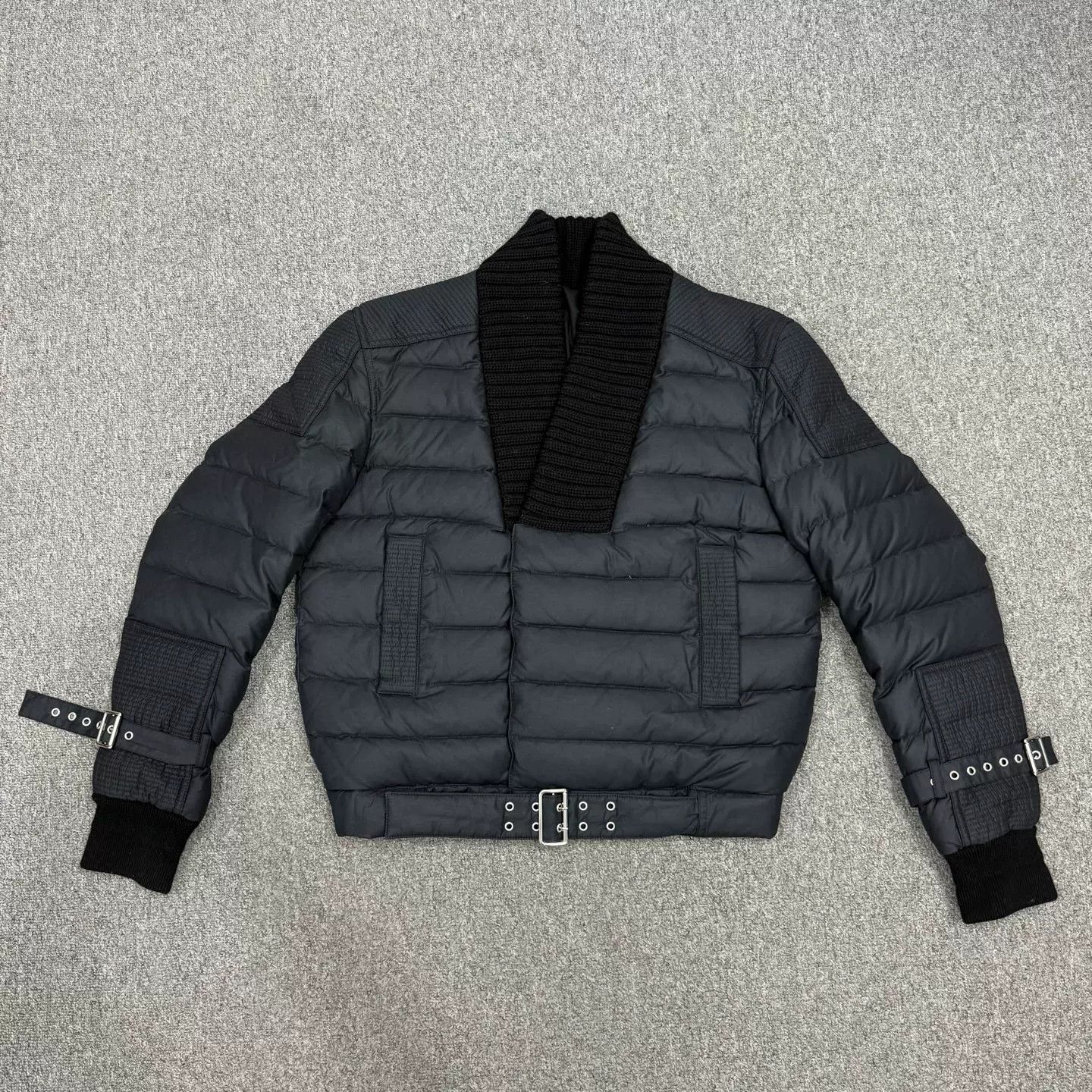 Balmain BALMAIN Black Court Style Down Jacket Size US M / EU 48-50 / 2 - 1 Thumbnail