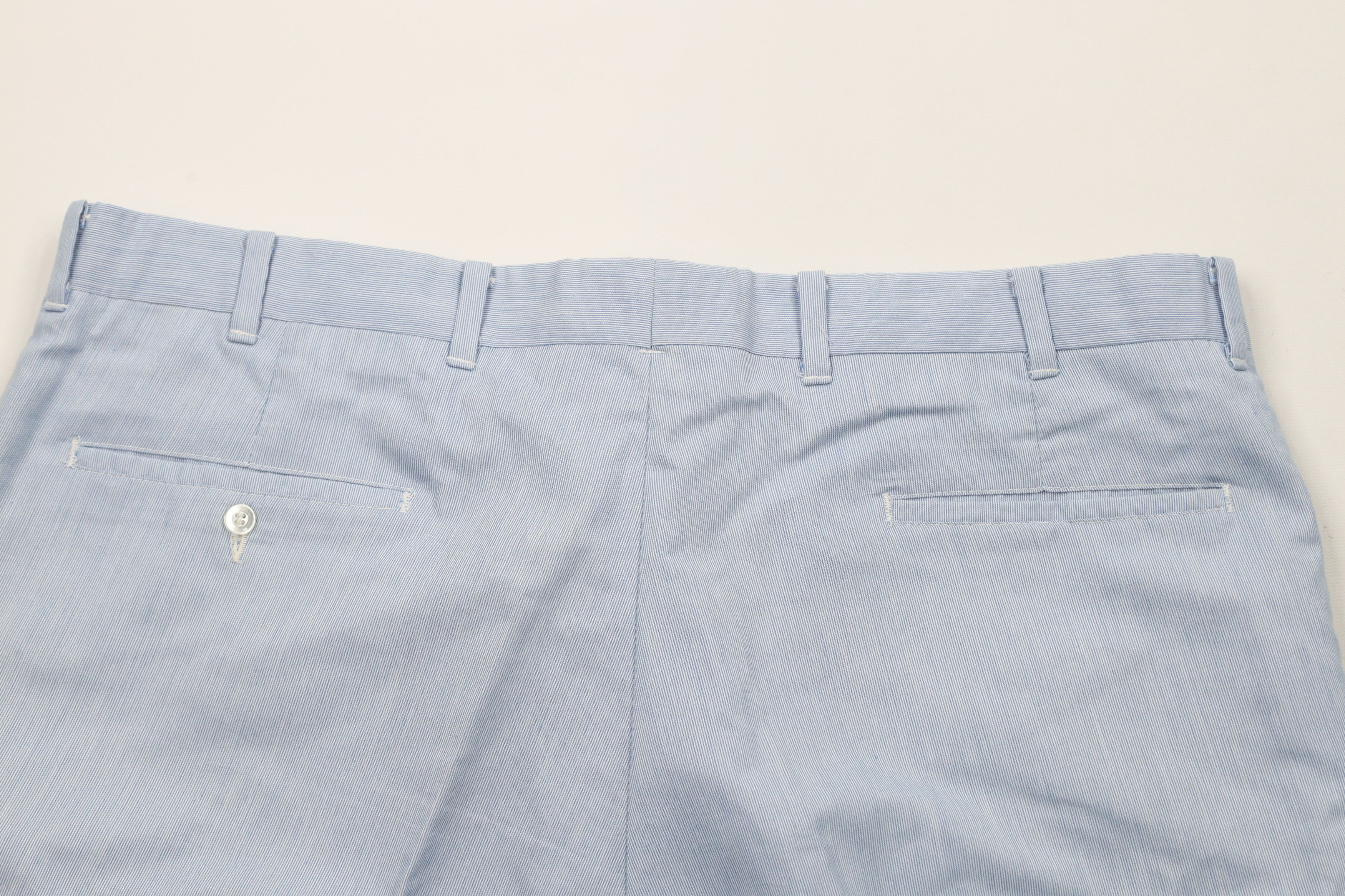 Vintage Vintage 70s Streetwear Above Knee Chino Shorts Blue USA Size US 38 / EU 54 - 8 Thumbnail