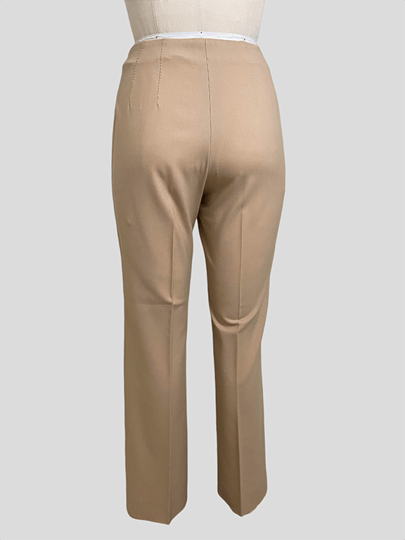 Piazza Sempione Camel color straight leg pants Size 30" / US 8 / IT 44 - 2 Thumbnail