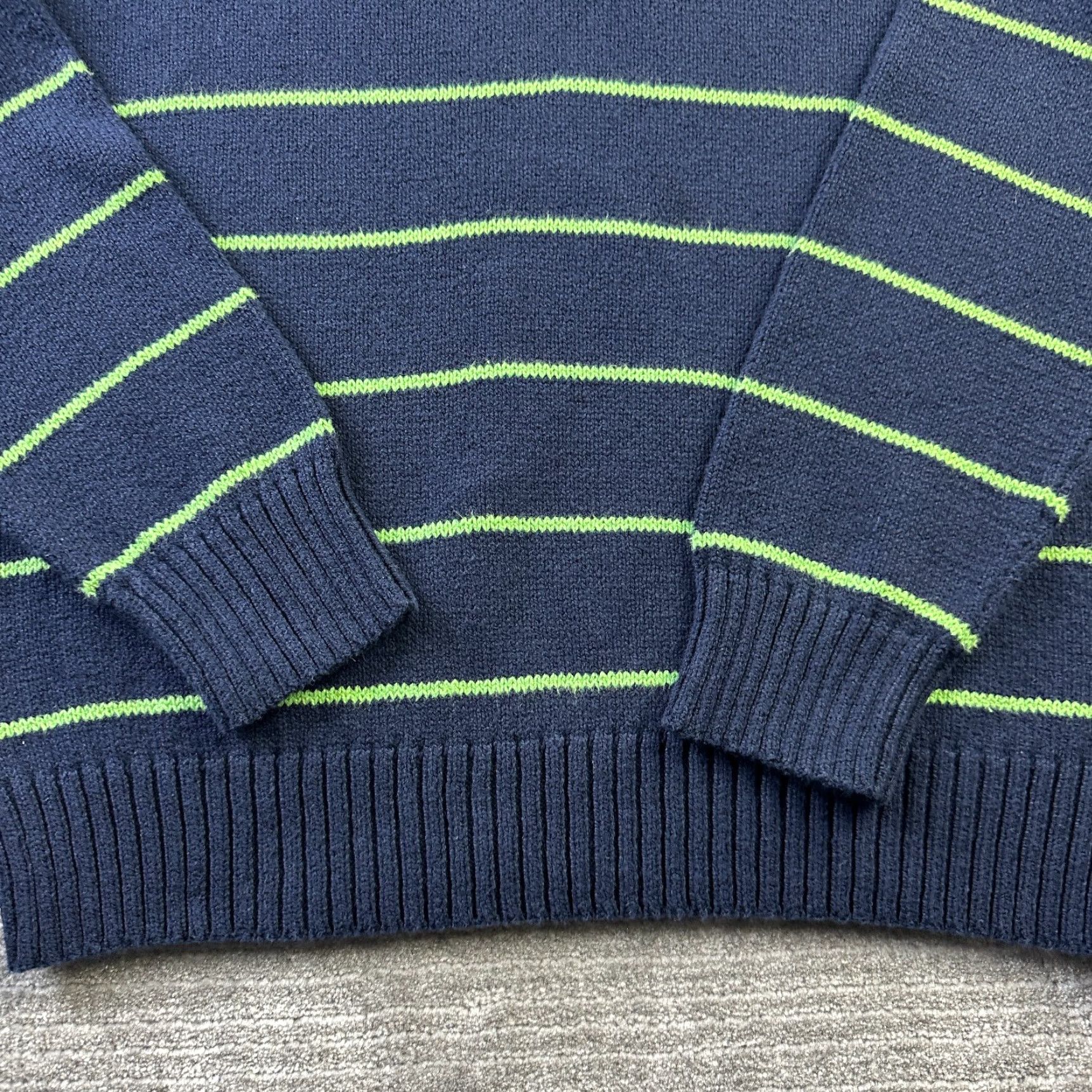 J.Crew J.CREW Sweater Mens Large Blue Knit Crewneck Pullover Adult L Cotton Knit Pullover Crew Neck Vintage? No (but skip) Size US L / EU 52-54 / 3 - 4 Thumbnail