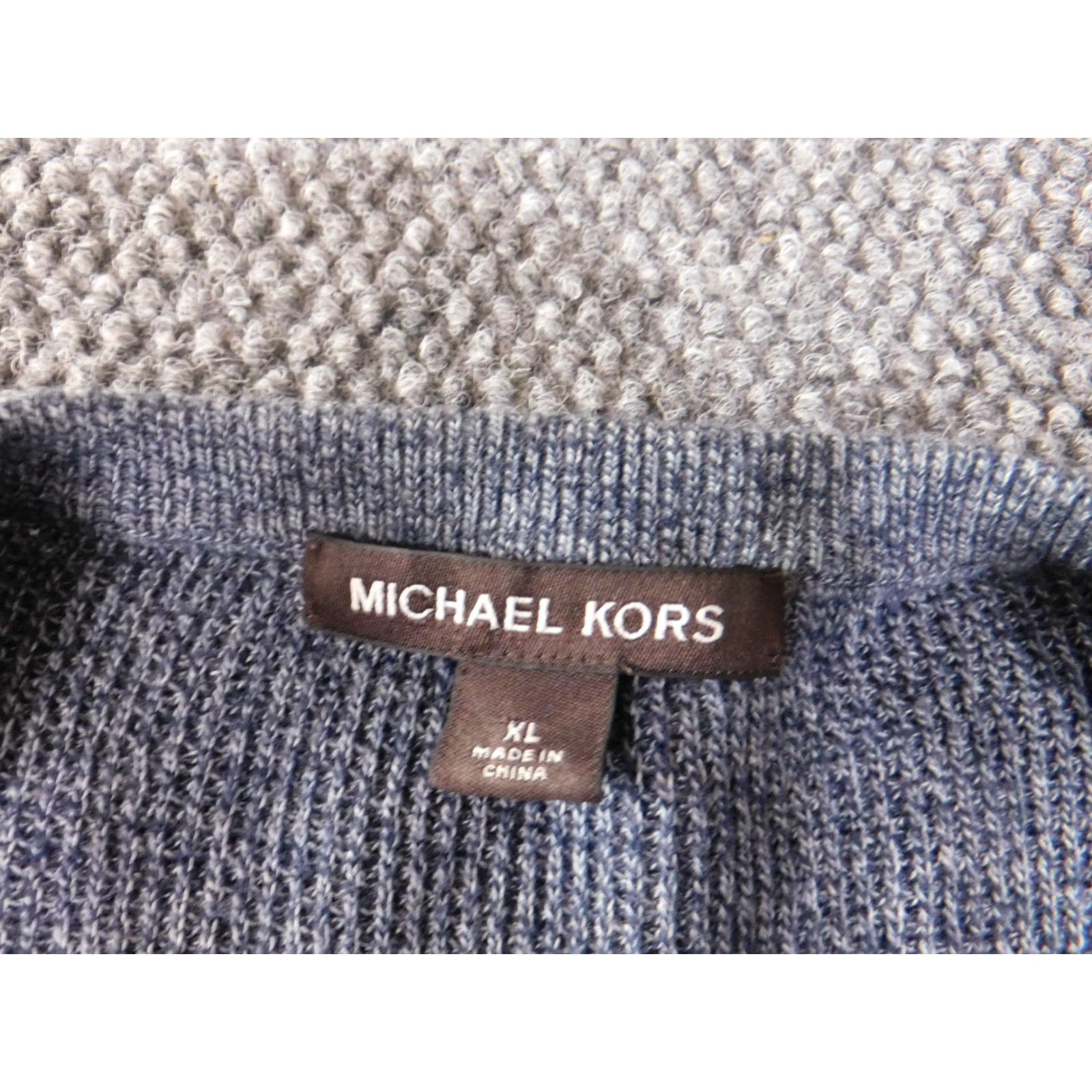 Michael Kors Michael Kors Sweater Mens XL Green Striped Cotton Wool Crewneck Pullover Size US XL / EU 56 / 4 - 7 Thumbnail