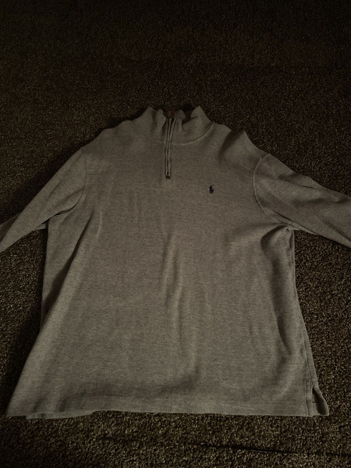 Polo Ralph Lauren Polo Ralph Lauren Jacquard Quarter Zip Size US XL / EU 56 / 4 - 1 Thumbnail