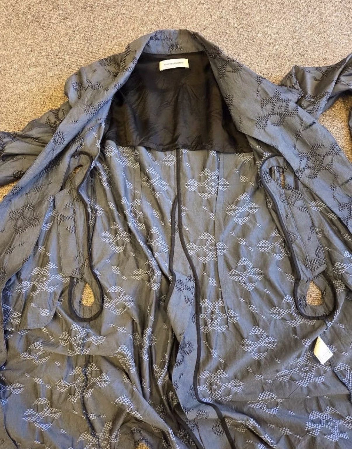 Kiko Kostadinov Kiko Kostadinov Panchali Blue Floral Coat K23 Size US S / EU 44-46 / 1 - 3 Thumbnail