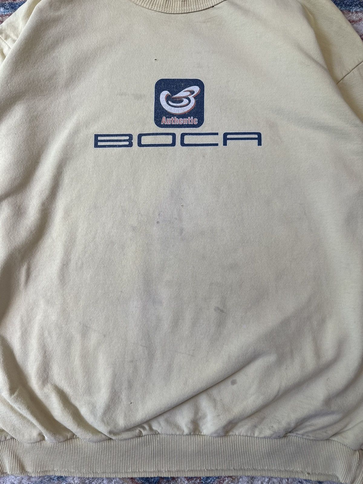 Vintage Vintage Boca Spellout DISTRESSED Crewneck Size XL Size US XL / EU 56 / 4 - 5 Thumbnail