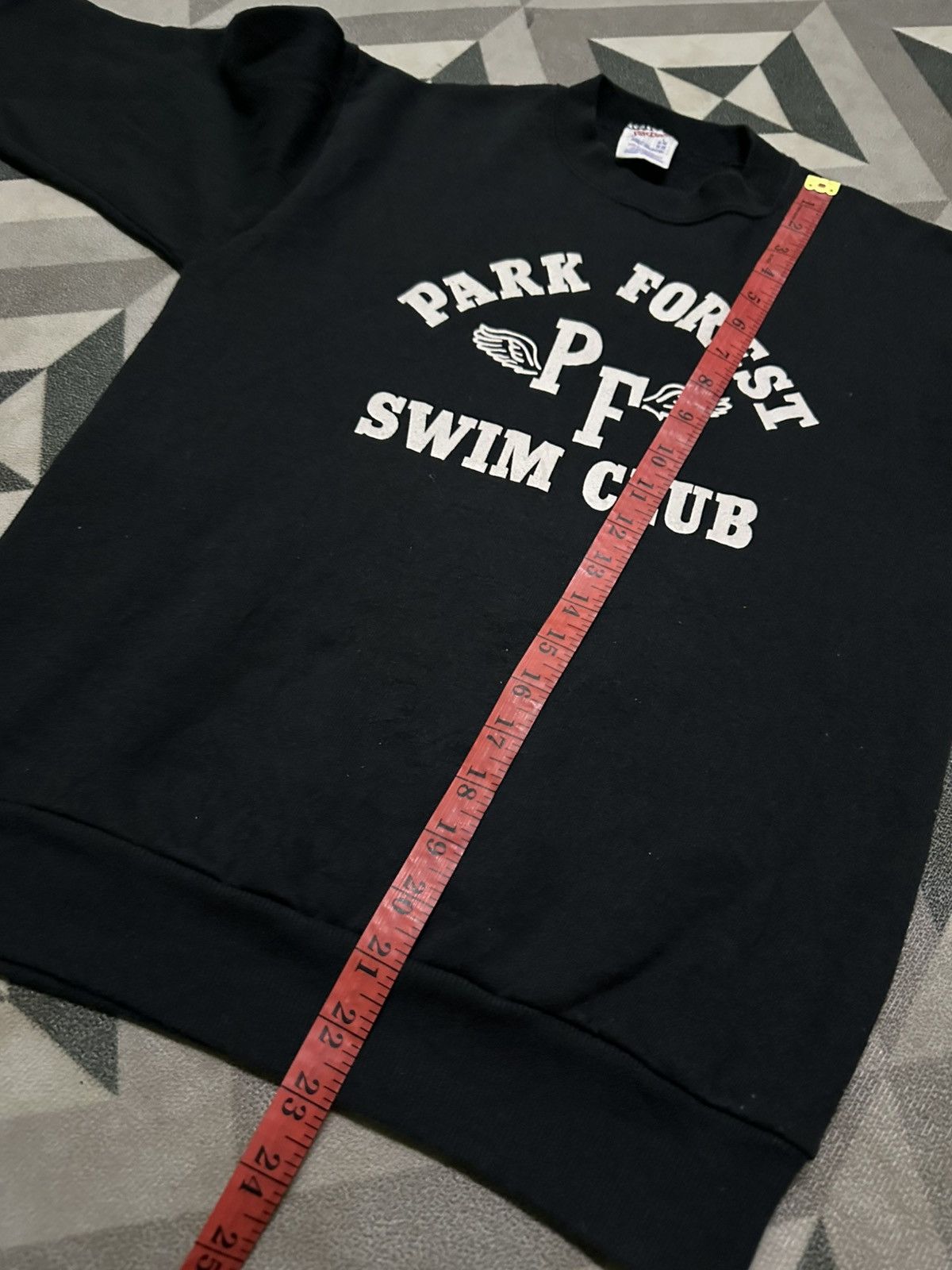 Vintage Vintage 90s Park forest swim club pullover sweatshirt Size US XS / EU 42 / 0 - 7 Thumbnail