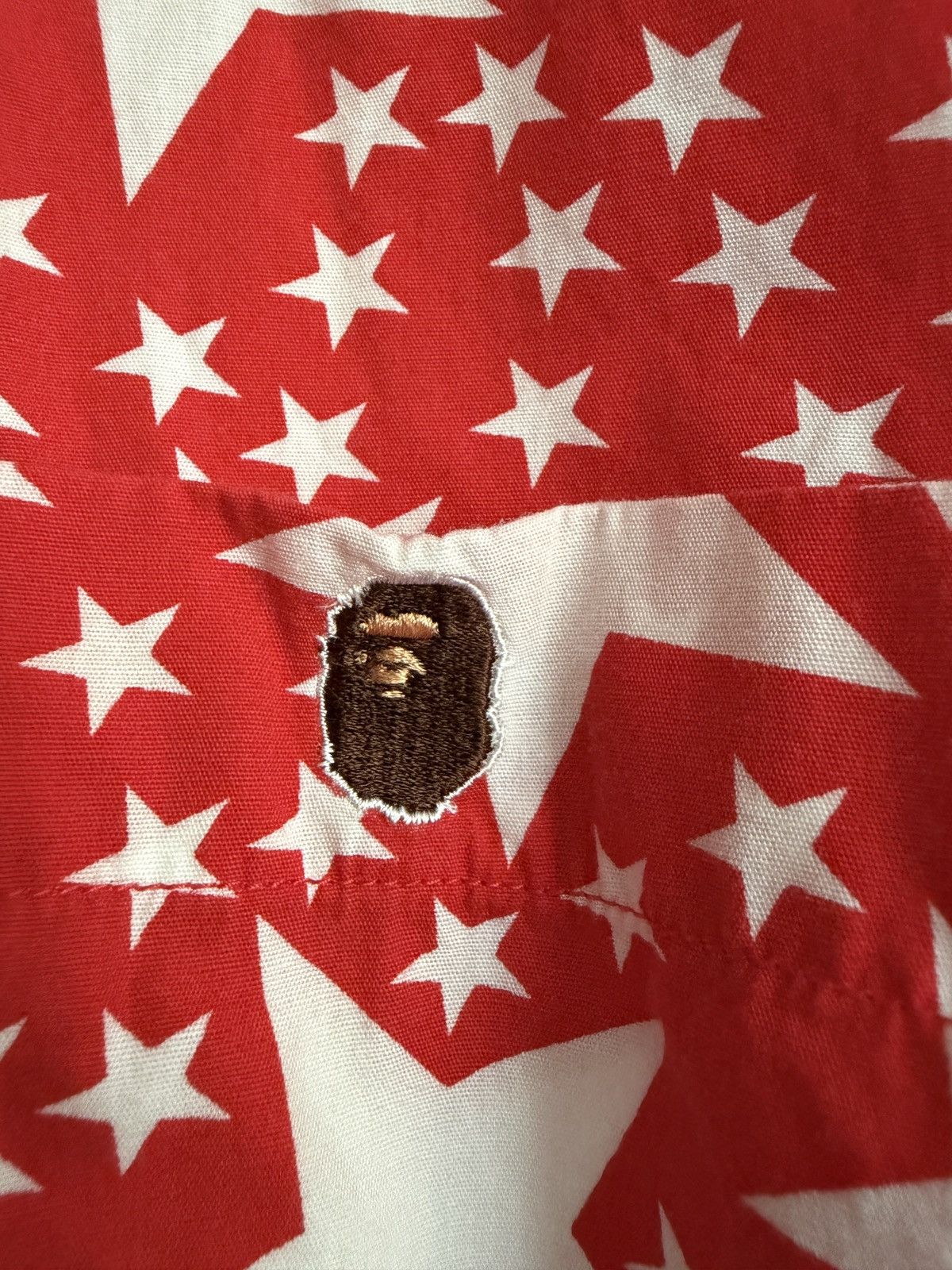 Bape Bape Vintage Star Button Shirt Size US S / EU 44-46 / 1 - 3 Thumbnail