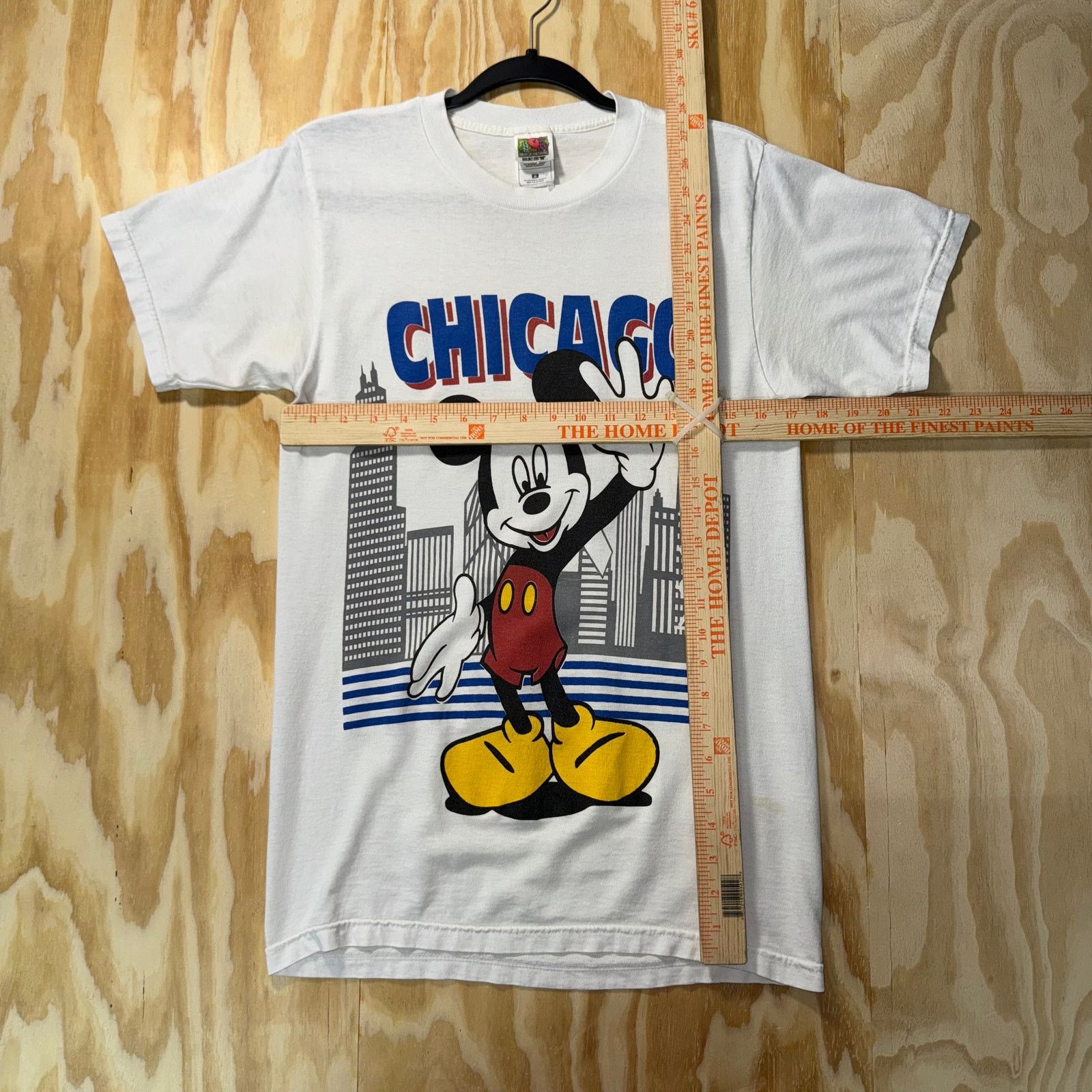 Fruit Of The Loom Vintage Y2K disneyland Chicago Mickey Mouse 2000s t-shirt Size US M / EU 48-50 / 2 - 4 Thumbnail
