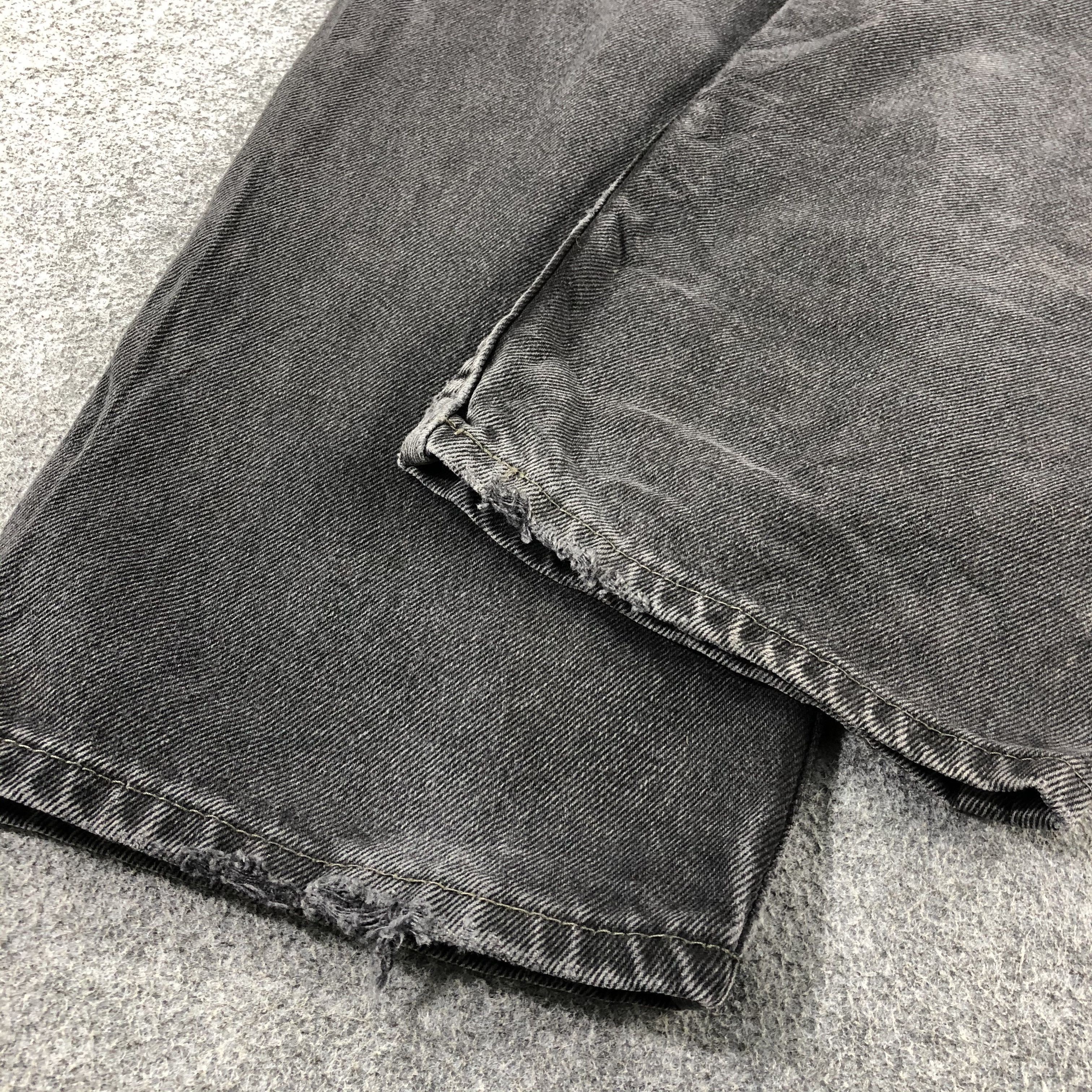Levi's Vintage Faded Black Levis 550 Jeans-J2673 Size US 38 / EU 54 - 6 Thumbnail