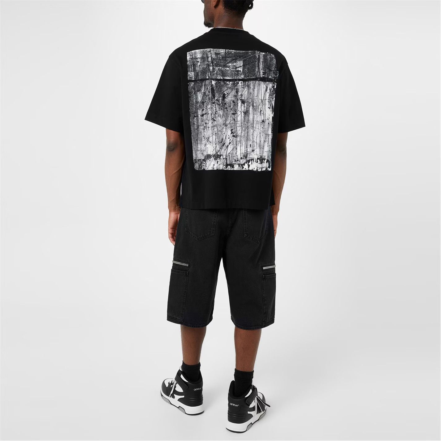 Off-White o1g2r1mq0226 T-Shirt In Black Size US XS / EU 42 / 0 - 6 Thumbnail