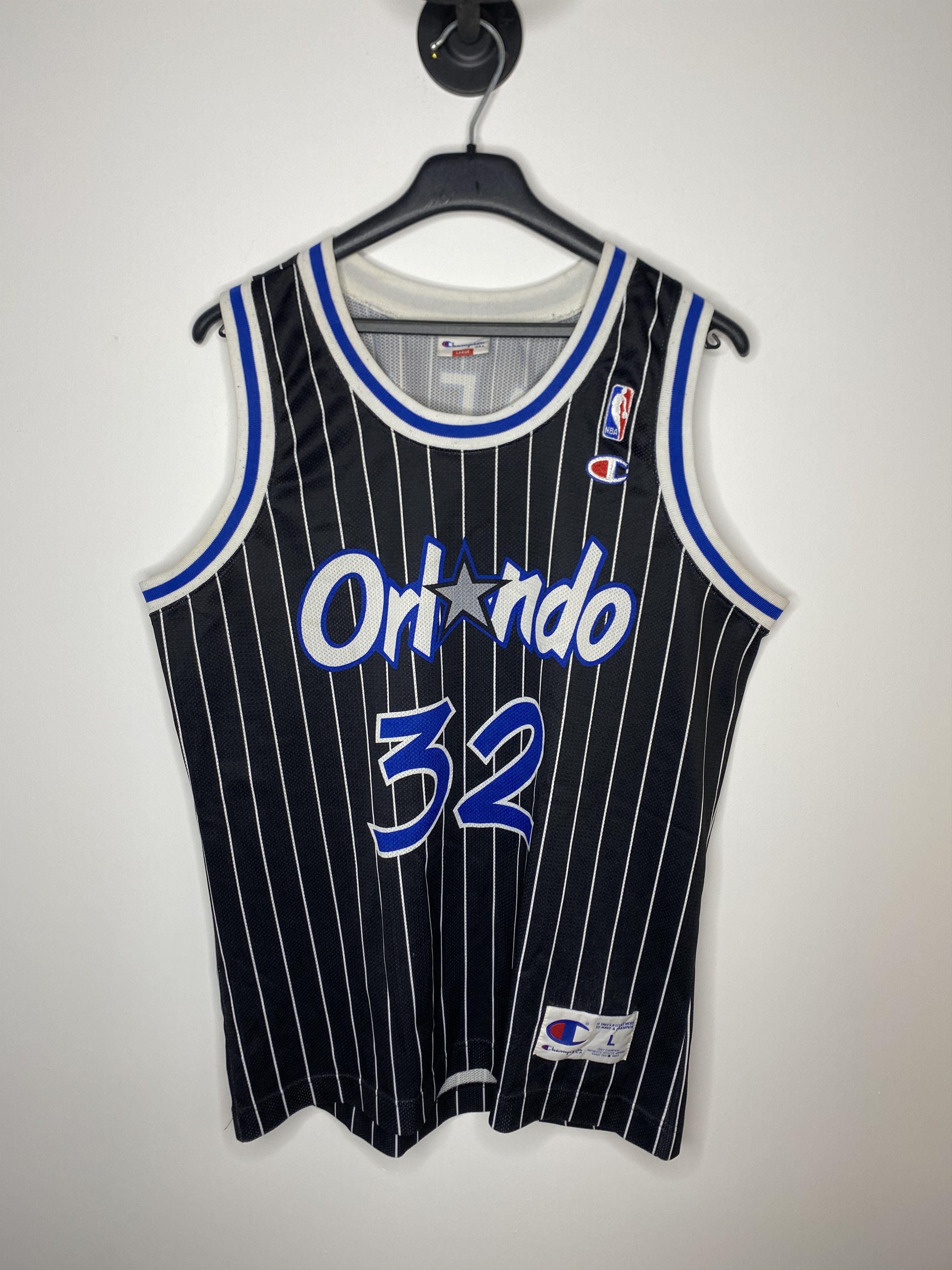 Champion O'NEAL #32 ORLANDO MAGIC 1992 NBA BASKETBALL SHIRT JERSEY Size US L / EU 52-54 / 3 - 1 Thumbnail