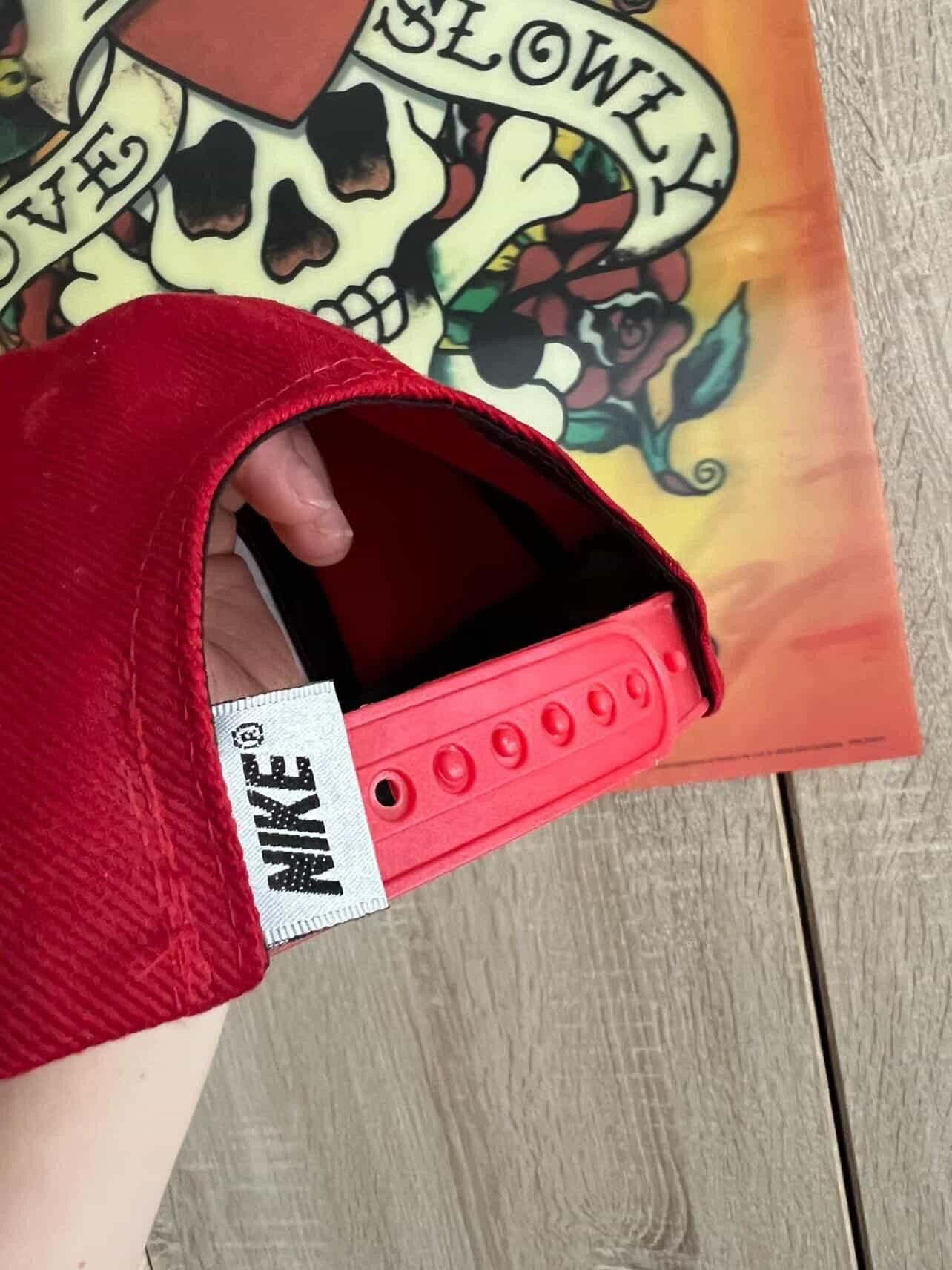 Nike VTG Nike Hat Snapback Baseball Cap Swoosh 90s 💥 Size ONE SIZE - 7 Thumbnail