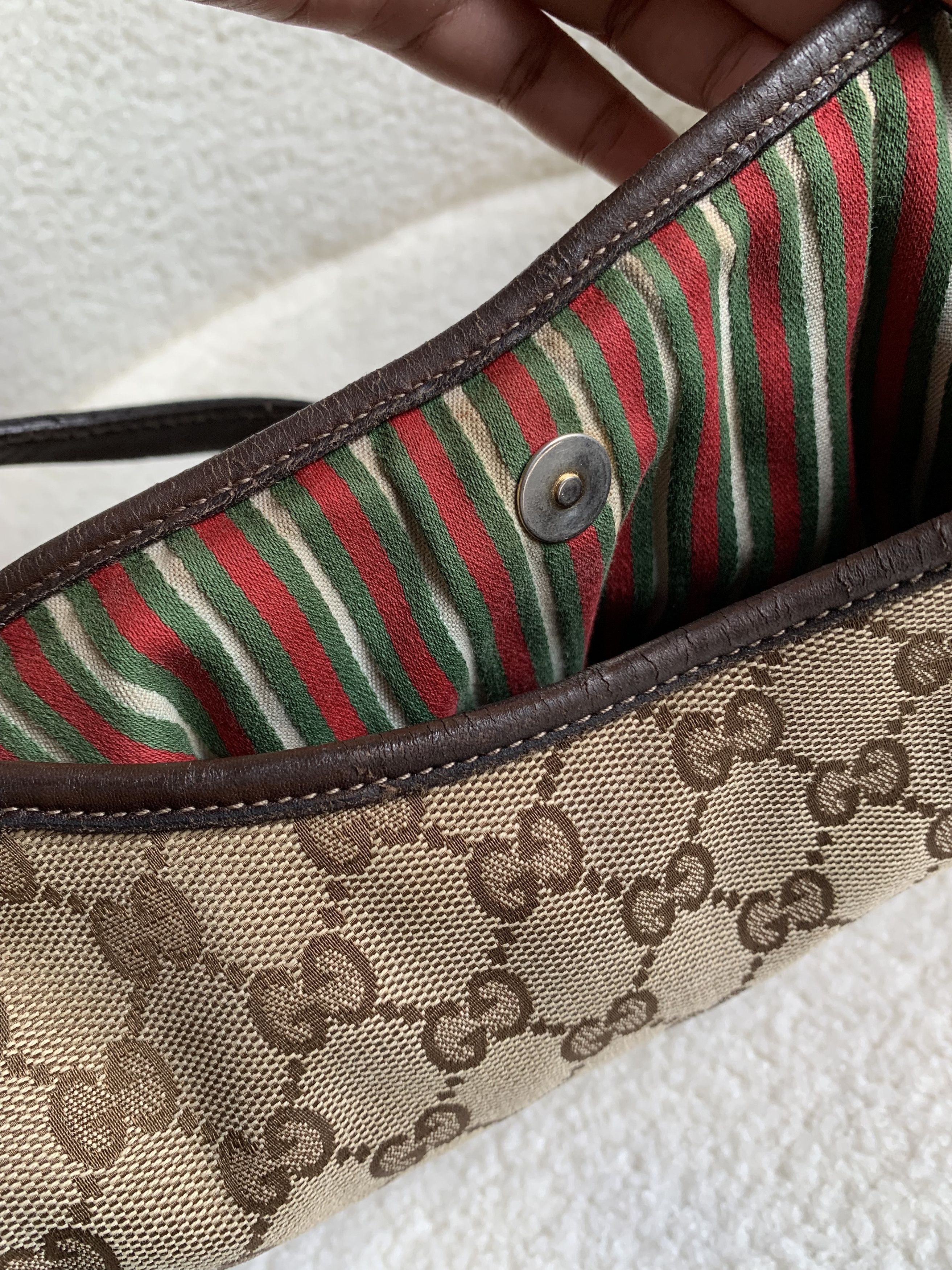 Gucci Authentic Gucci GG britt Hobo Shoulder Bag Size ONE SIZE - 12 Thumbnail