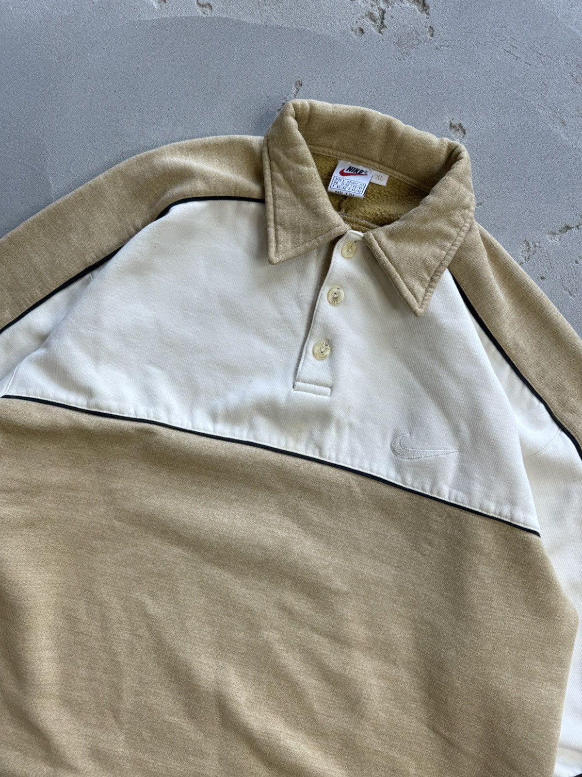 Nike × Vintage Sweatshirt Nike Vintage Basic Logo Outdoor Drip Style 90s Size US XL / EU 56 / 4 - 4 Thumbnail