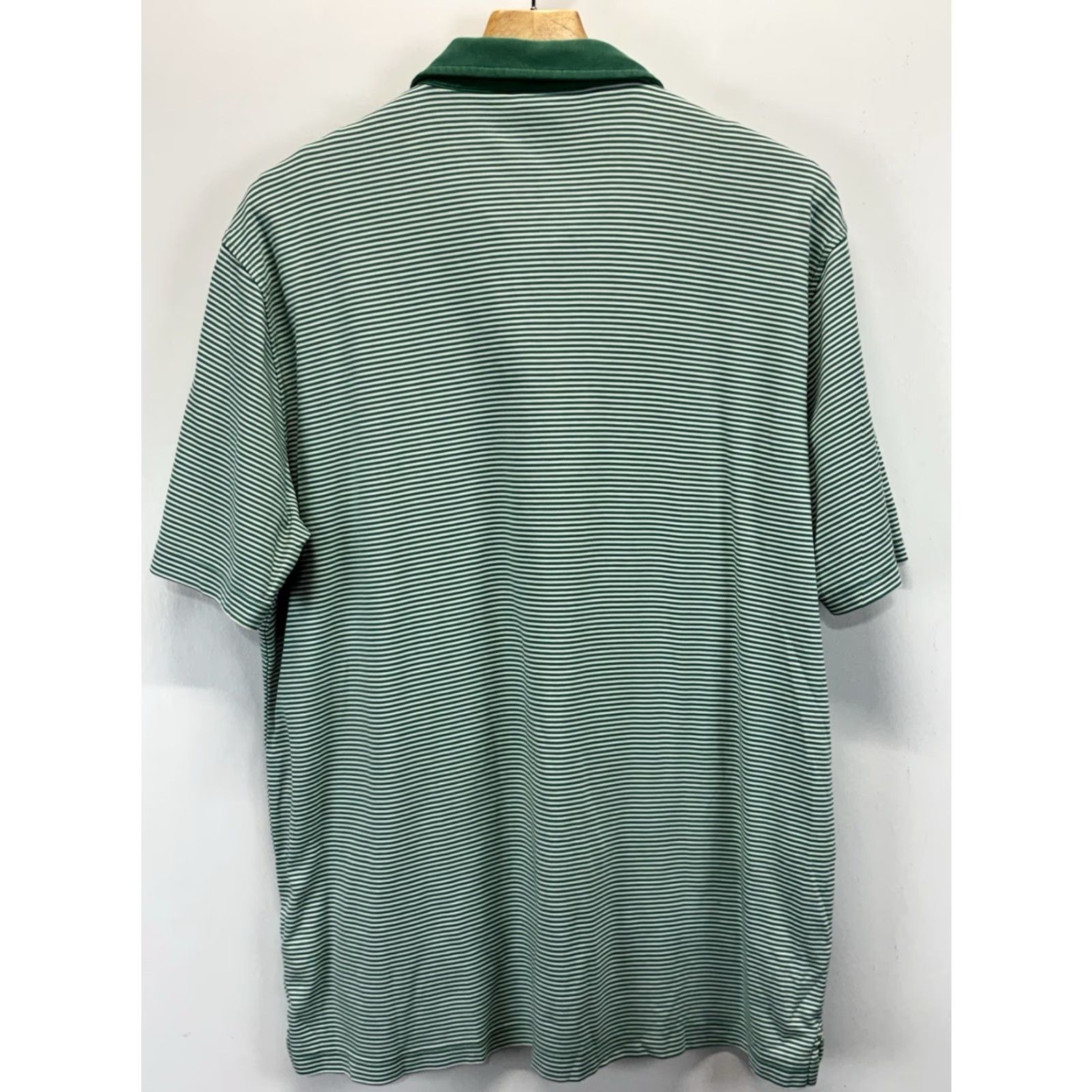 Vintage VINTAGE Masters Golf Striped Polo Shirt Men’s XL Green Augusta Cotton Preppy Size US XL / EU 56 / 4 - 3 Thumbnail
