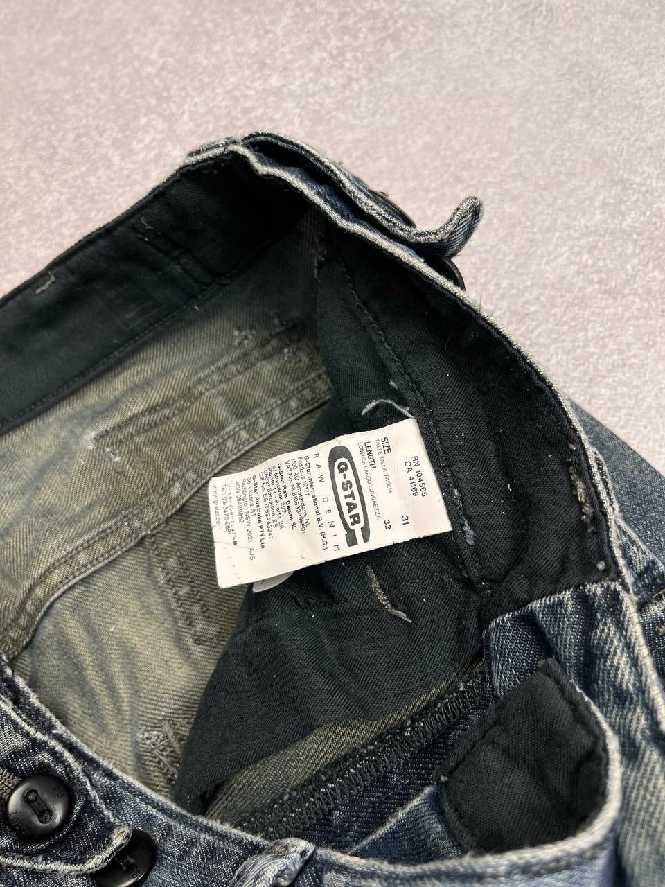 G-Star × Vintage VINTAGE GSTAR ARCHIVAL BAGGY CARGO PANTS BALENCY STYLE 31 Size US 31 - 7 Thumbnail