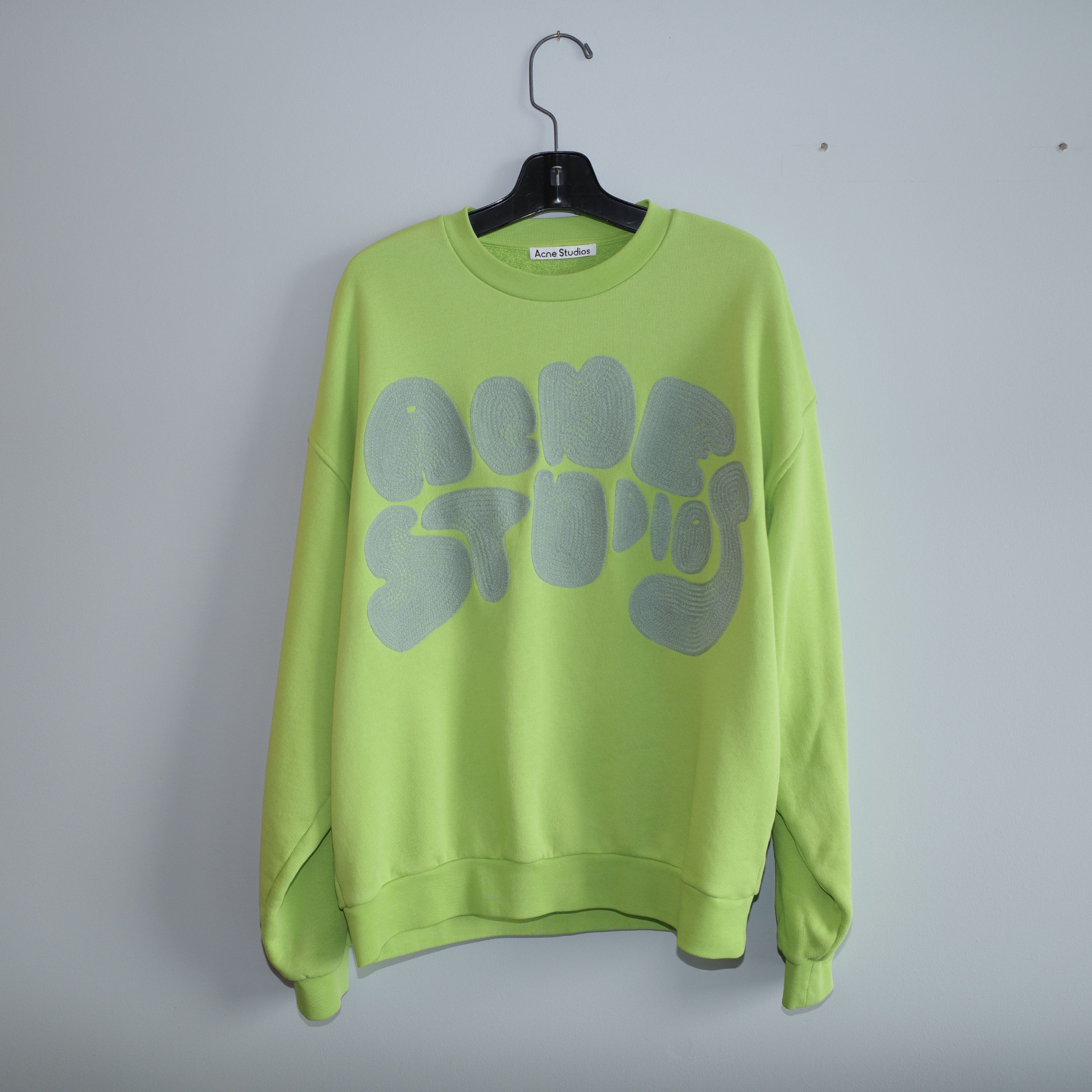 Acne Studios Bubble Logo Sweatshirt Size US L / EU 52-54 / 3 - 1 Thumbnail