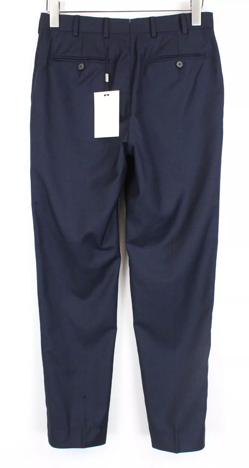 Suitsupply LAZIO UK32R Dark Blue Wool 2 Piece Suit 58957 Size 34S - 8 Thumbnail