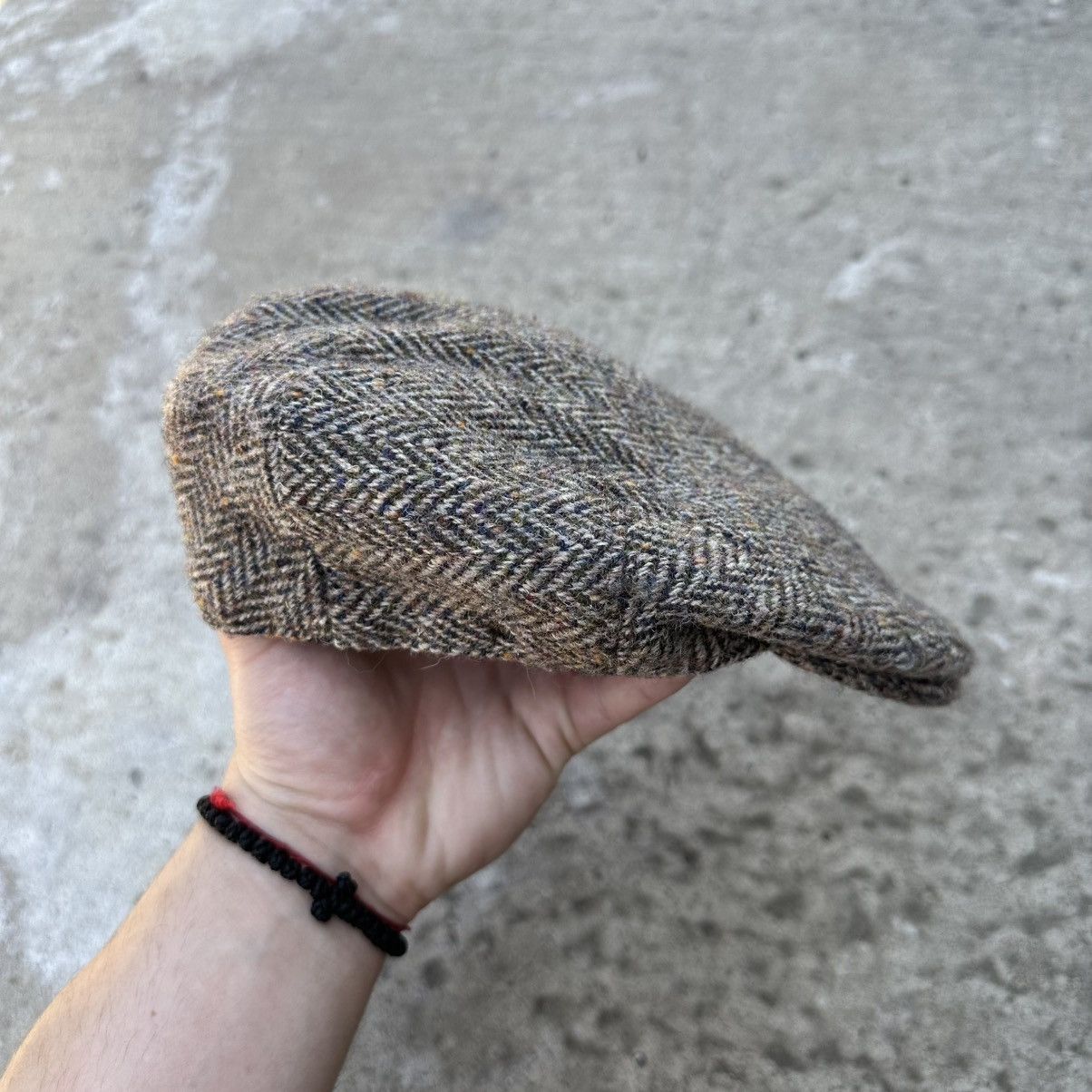 Harris Tweed Luxury Harris Tweed Country Hat Cap Traditional Flat Old Size ONE SIZE - 3 Thumbnail