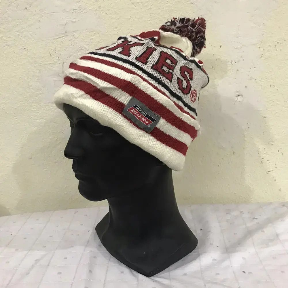 Dickies × Vintage Dickies Spellout Bobble Beanie Hat Size ONE SIZE - 2 Thumbnail