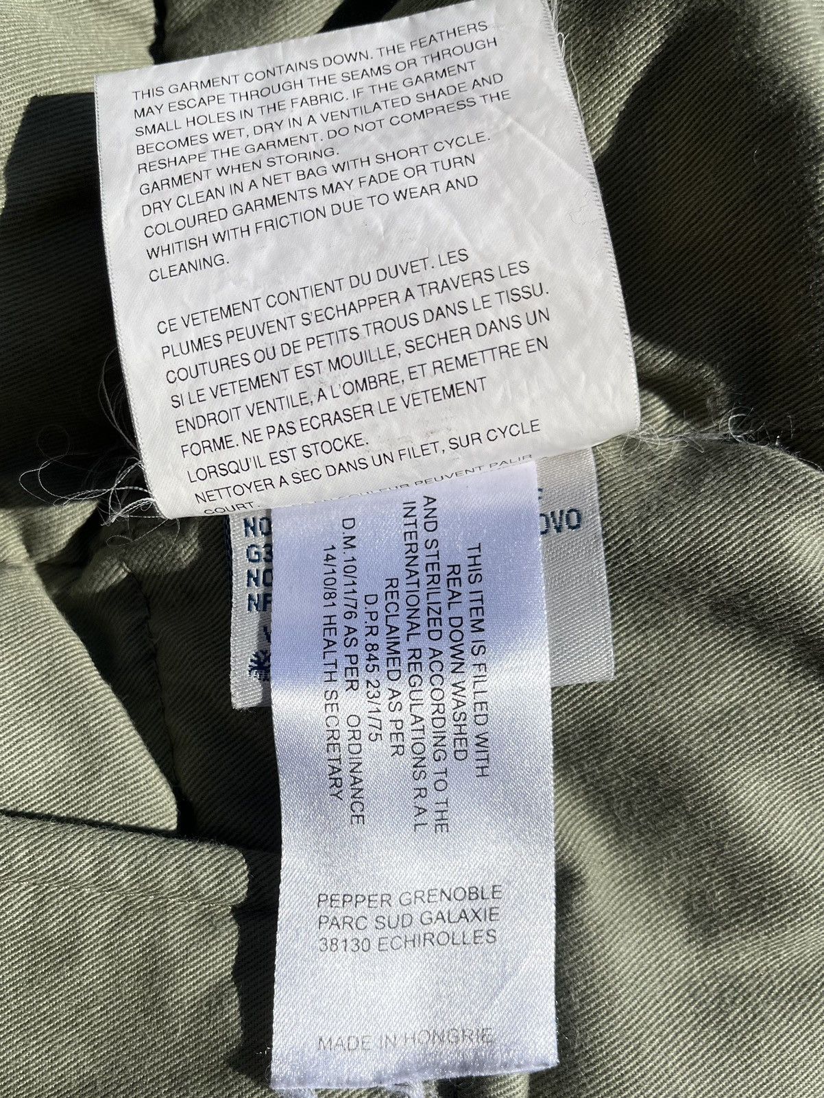 Junya Watanabe × Moncler AD2006 CDG Junya Watanabe X Moncler Camo Puffer Down Jacket Size US S / EU 44-46 / 1 - 14 Thumbnail
