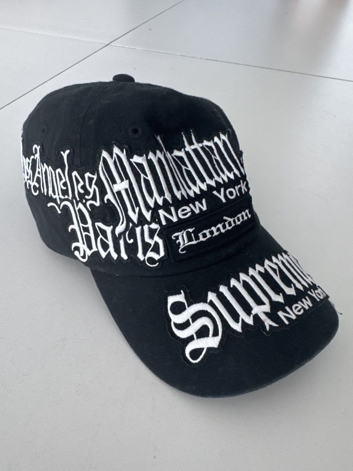 Supreme Patches City 6 Panel Supreme Original Release Black Size ONE SIZE - 3 Thumbnail