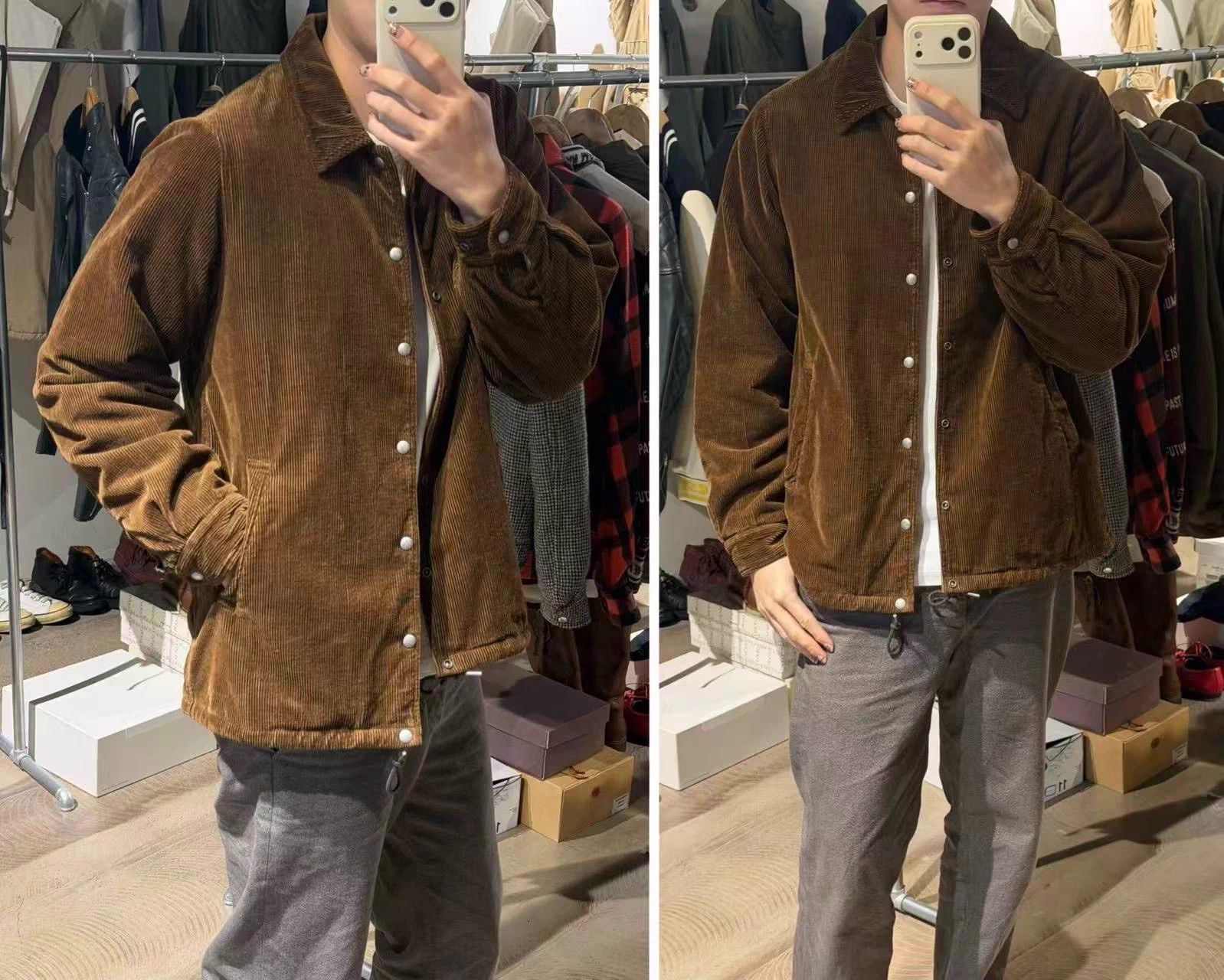 Visvim Visvim ict corduroy coach jkt mud dyed size M (fits large) Size US M / EU 48-50 / 2 - 3 Thumbnail