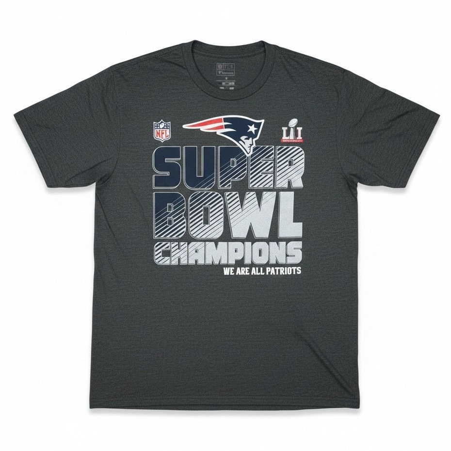 NFL New England Patriots Super Bowl Champions Locker T-Shirt M Size US M / EU 48-50 / 2 - 1 Thumbnail