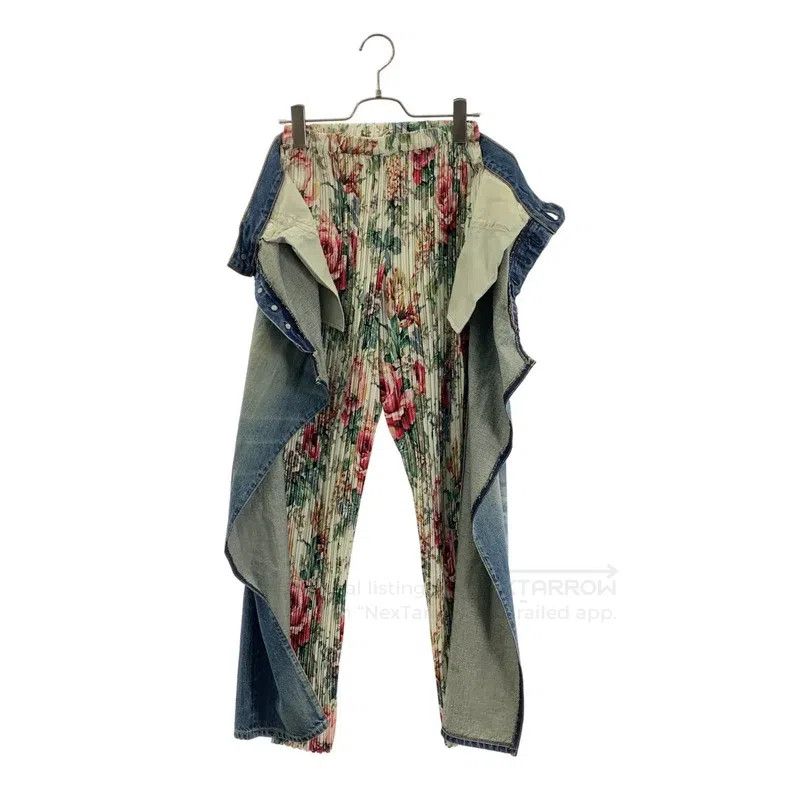 Junya Watanabe Junya Watanabe size S Distressed Double Layer Flower Pleat Size 23" - 3 Thumbnail