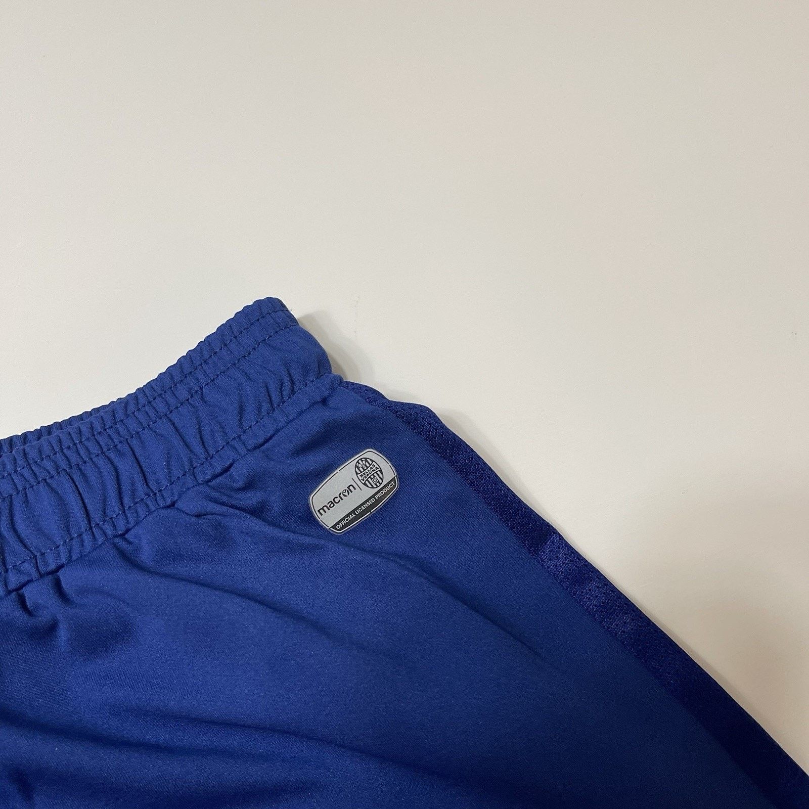 Macron Macron Hellas Verona Blue Football Shorts S047 Size US 32 / EU 48 - 6 Thumbnail